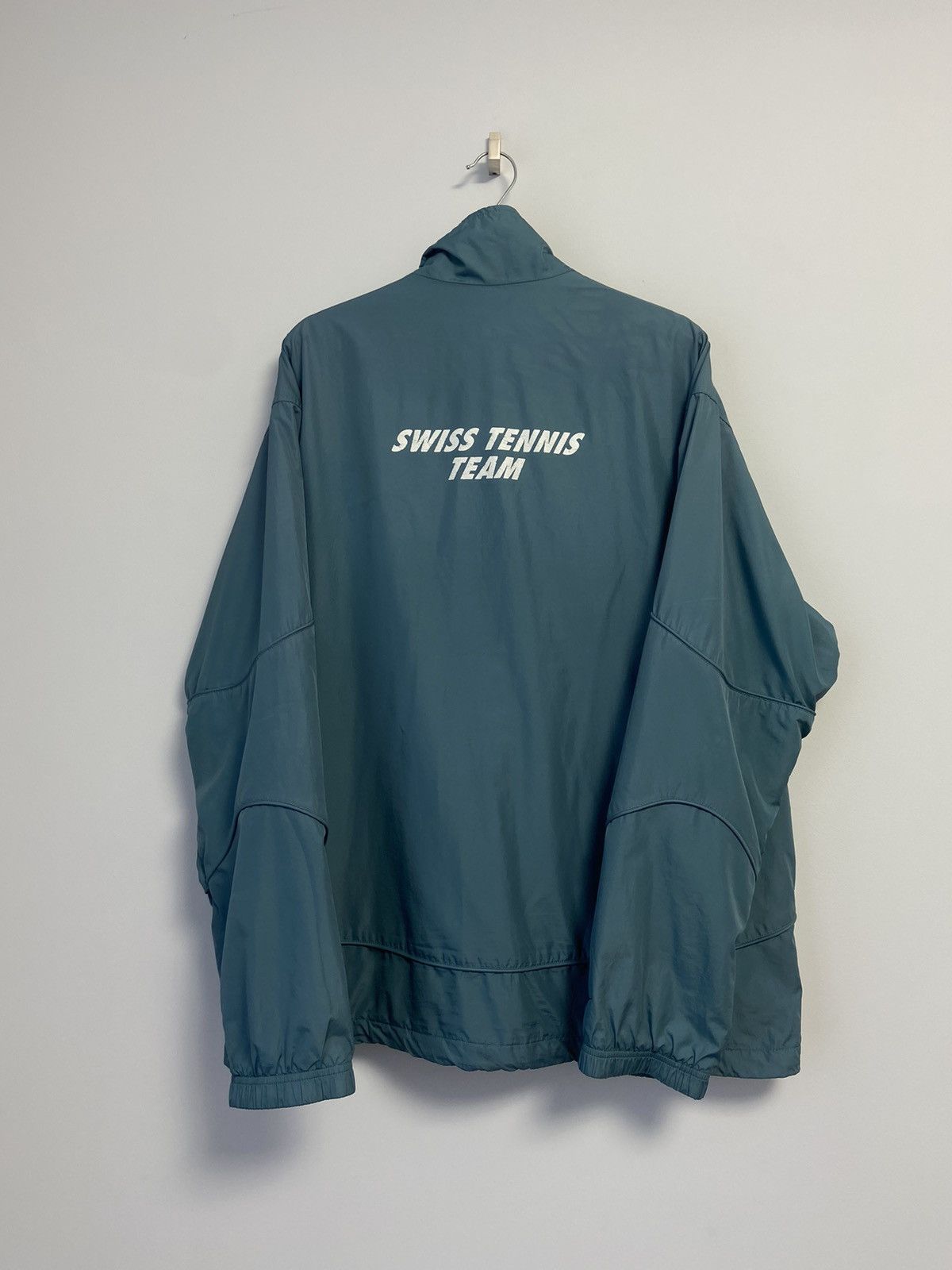 Vintage Nike Vintage Jacket Court 90ʼs Style Logo Hype Size US L / EU 52-54 / 3 - 13 Thumbnail