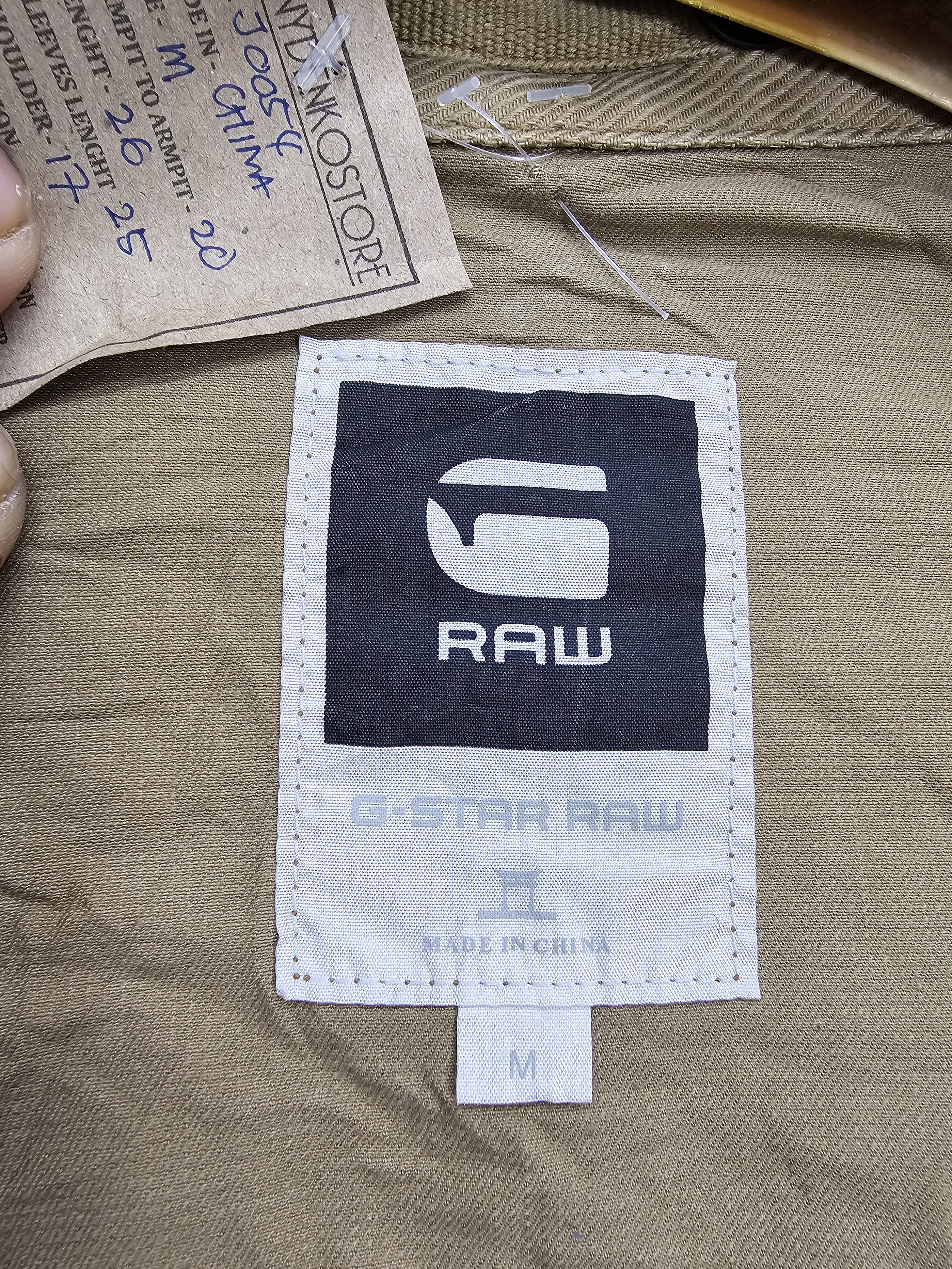 Other G-STAR RAW Multi Pockets Bikers Riders Jacket J0054 Size US M / EU 48-50 / 2 - 12 Thumbnail