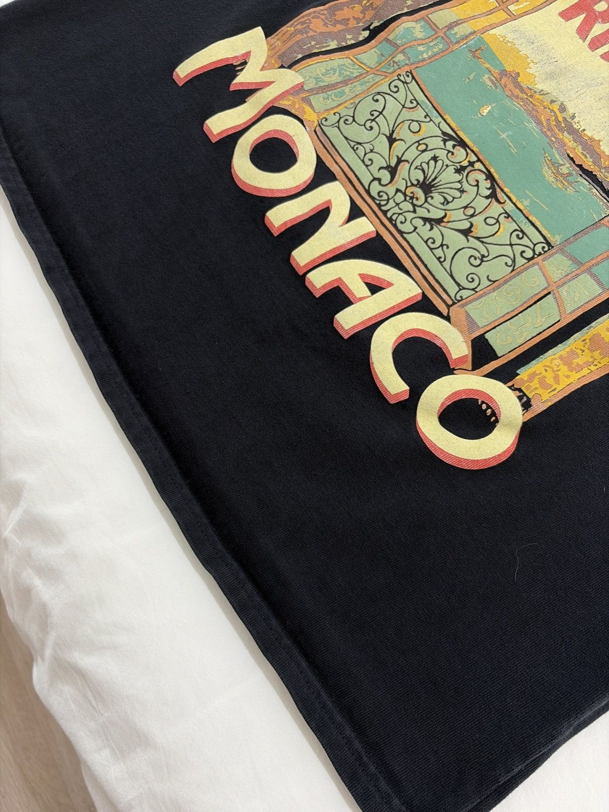 Rhude Rhude Hotel Di Monaco Logo Tee Size US M / EU 48-50 / 2 - 5 Thumbnail
