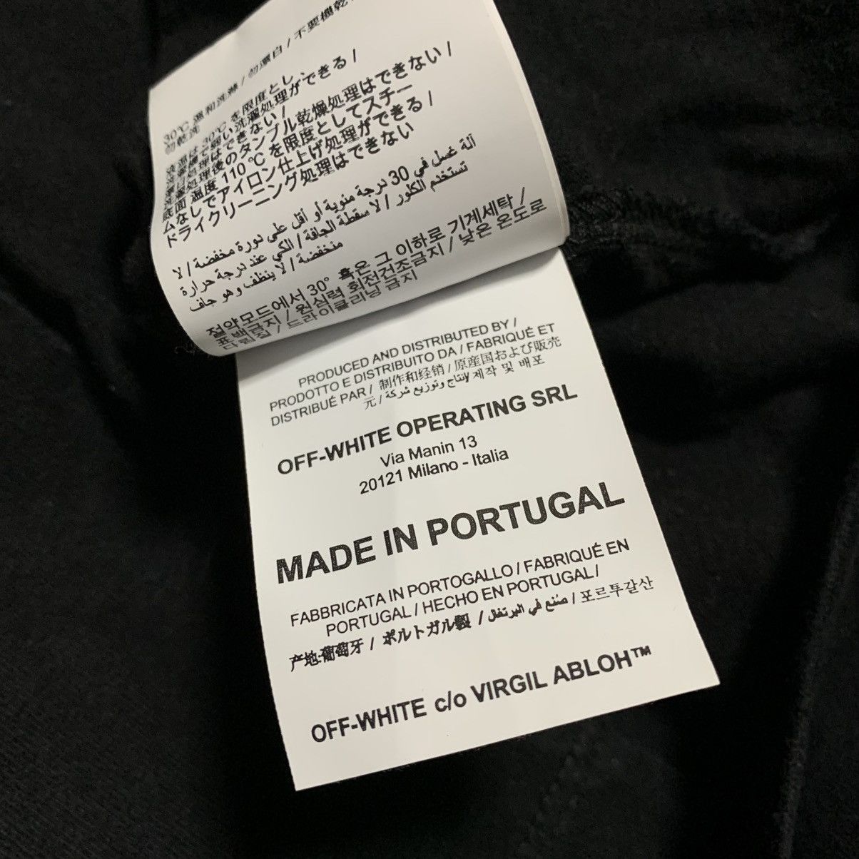 Off-White Off White Small Dripping Arrows Black Tee Virgil Abloh Size US S / EU 44-46 / 1 - 8 Thumbnail
