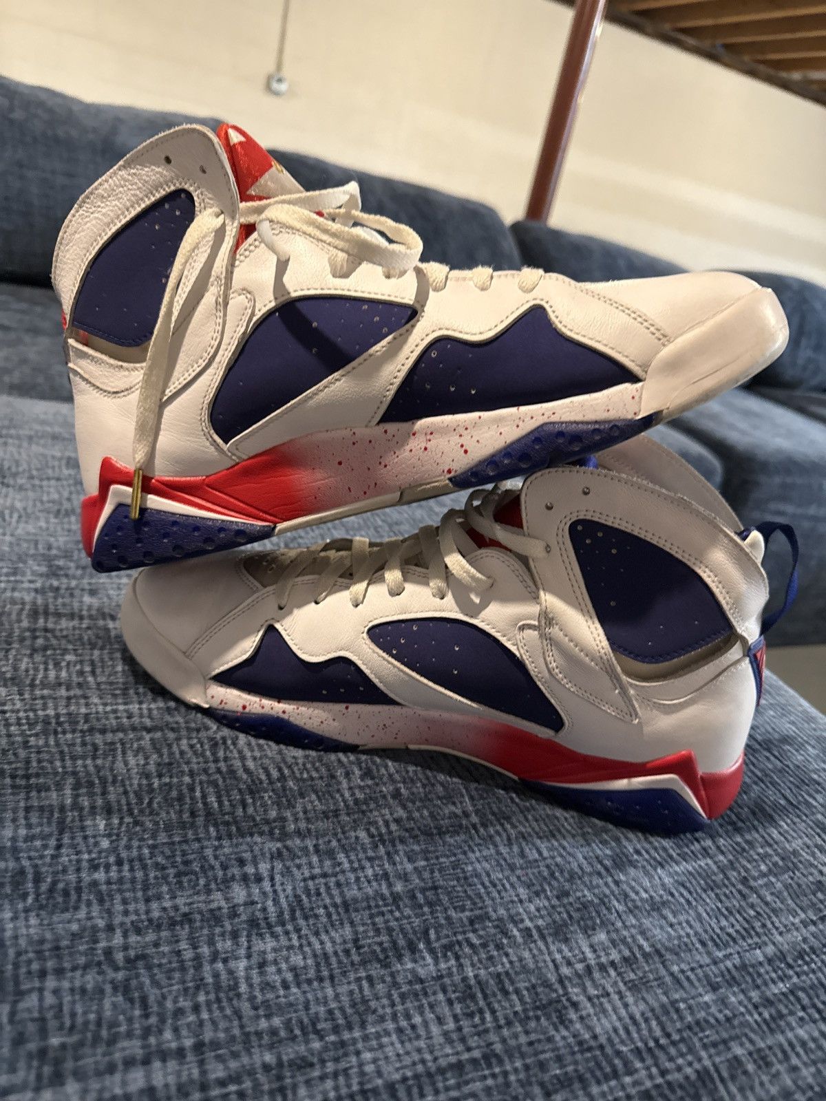 Jordan Brand 2016 Air Jordan 7 Retro Olympics Size US 12 / EU 45 - 4 Thumbnail