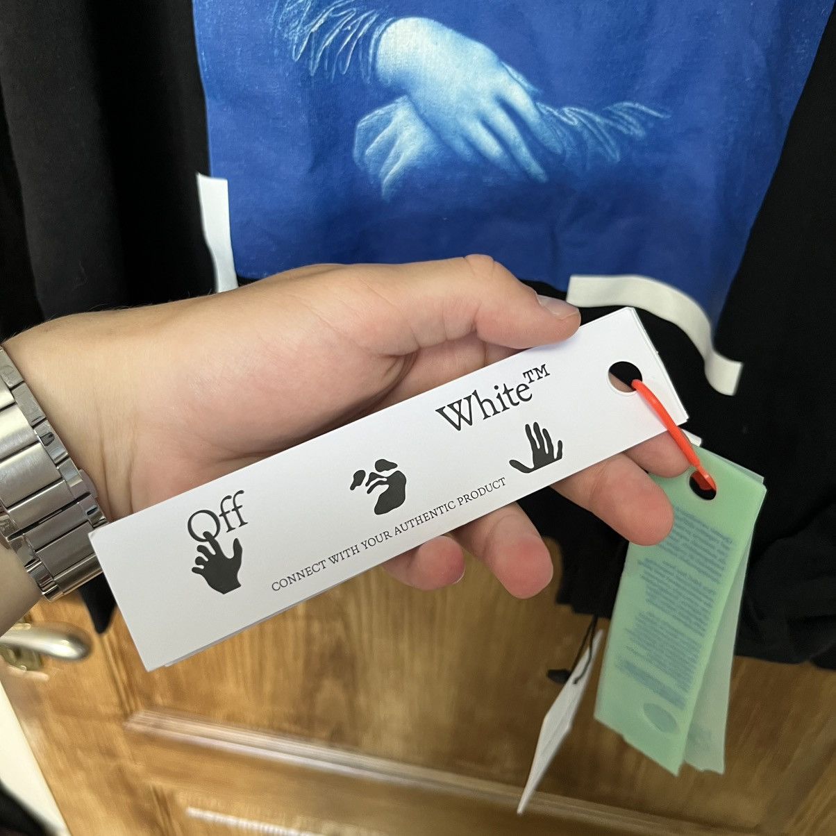 Off-White Off White Long sleeve tee Mona Lisa Big Logo New Size US XL / EU 56 / 4 - 9 Thumbnail