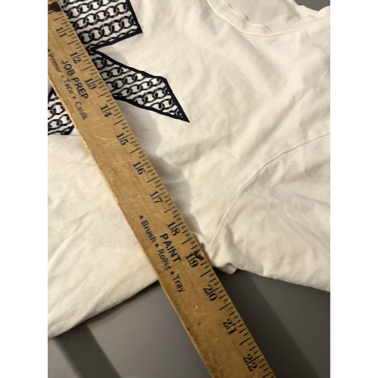 Michael Kors Michael Kors Women's T-Shirt White MK Logo Top Shirt Large Casual Basic All Seasons Short Sleeve Regular Fit Size L / US 10 / IT 46 - 4 Thumbnail