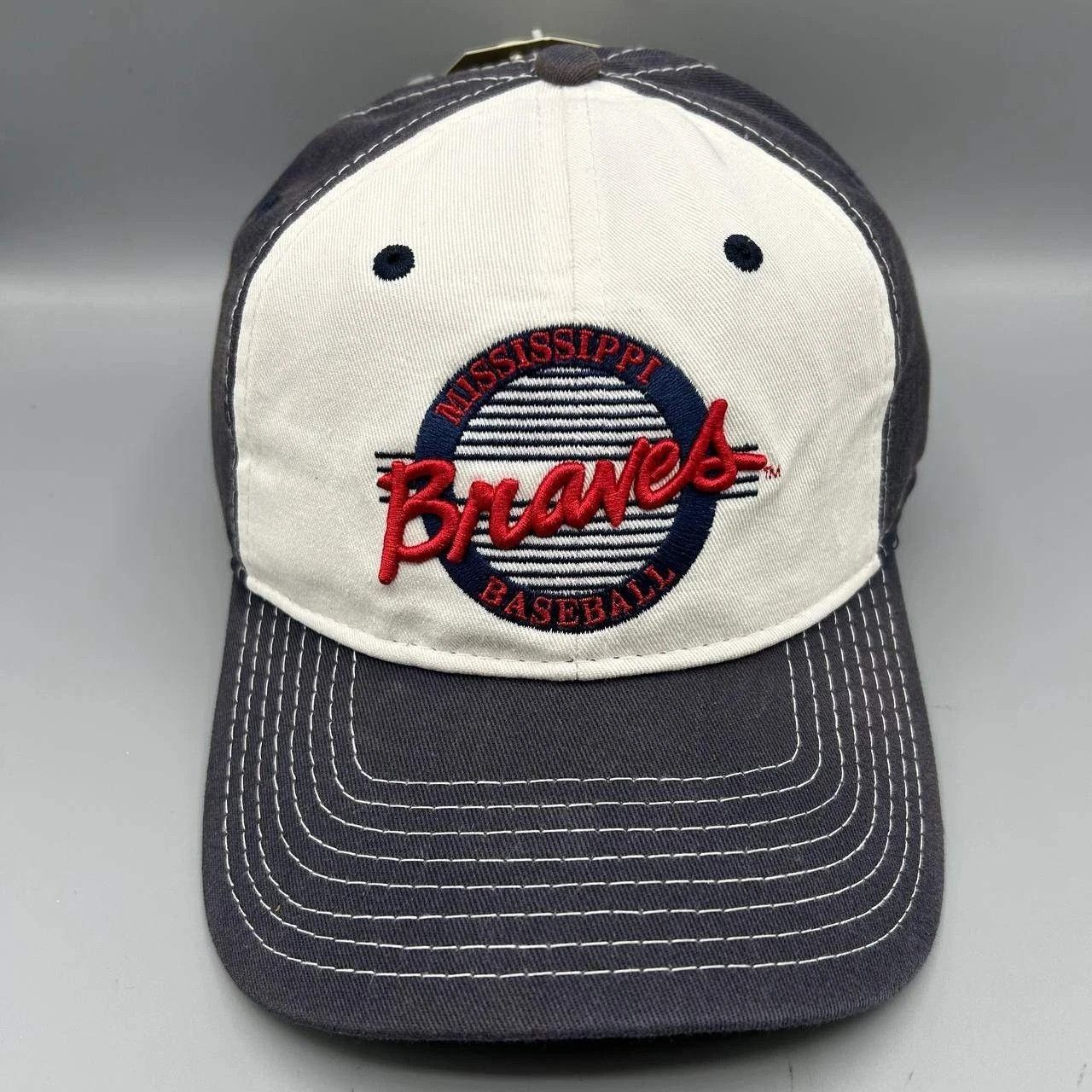 The Game Vintage Mississippi Braves Hat MiLB Strap Back Cap Cotton Size ONE SIZE - 1 Thumbnail