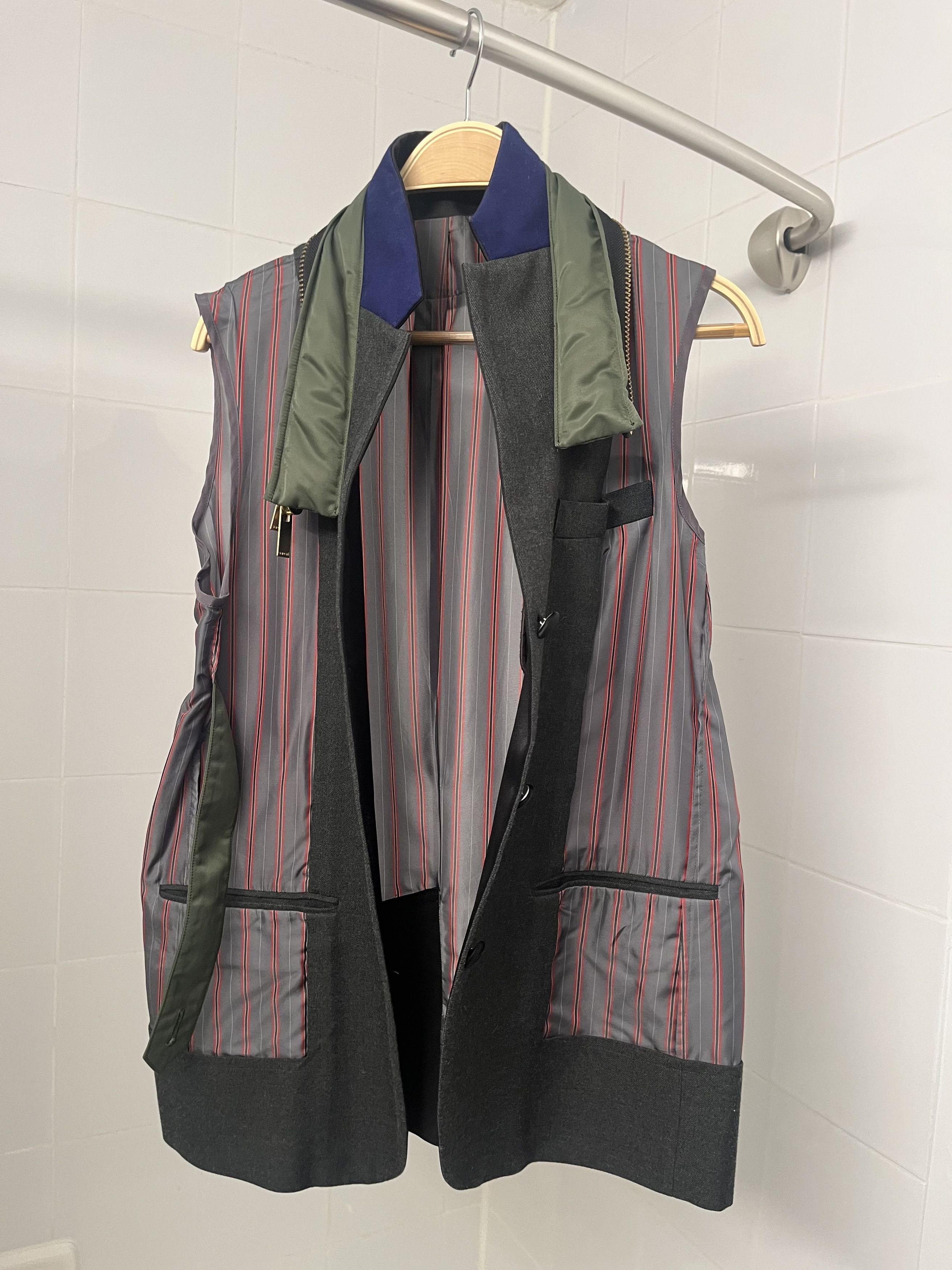 Sacai Sacai 20-04817 Suiting Coat – Size 3 – Lightly Worn Size M / US 6-8 / IT 42-44 - 9 Thumbnail