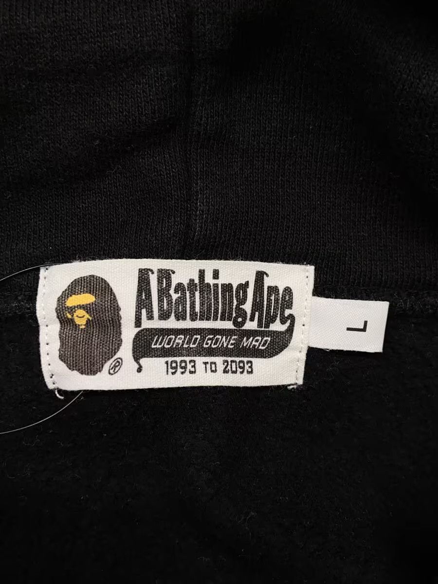 Bape A Bathing Ape Plain Cotton Parka Black Size US L / EU 52-54 / 3 - 3 Thumbnail