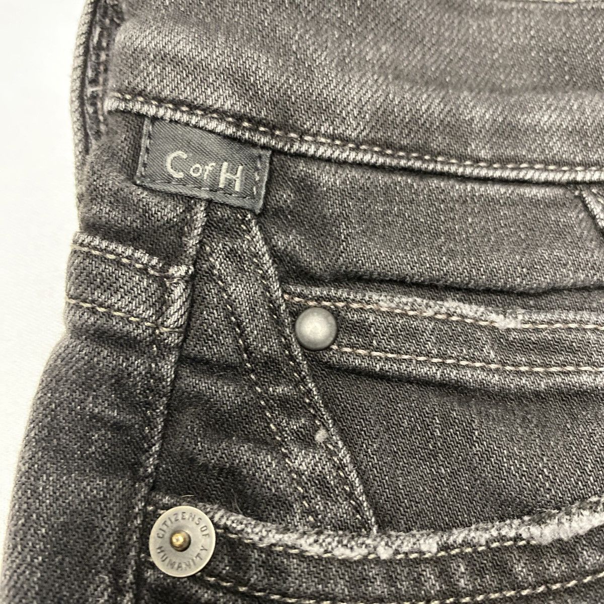 Citizens Of Humanity Citizens of Humanity High Rise Women's Jeans Black Sz 25 Size 25" / US 0 / IT 36 - 10 Thumbnail
