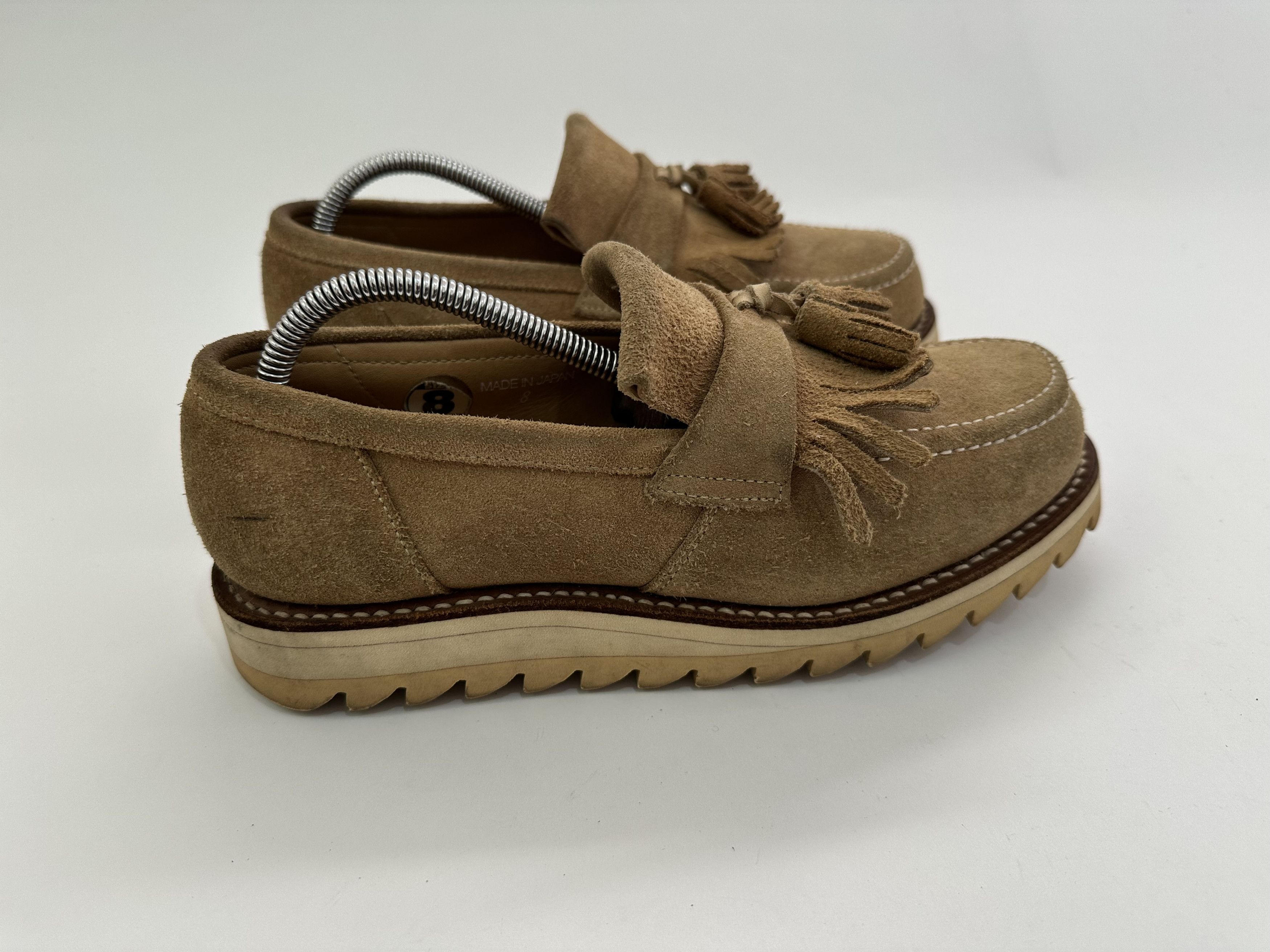 Bape A Bathing Ape Brown Suede Made in Japan Tassel Loafer Size 8 Size US 8 / EU 41 - 3 Thumbnail