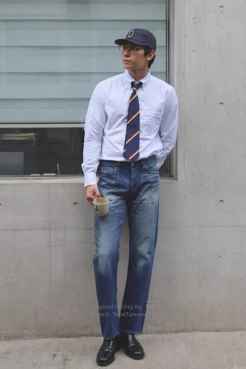Full Count & Co. Full Count Original Straight Denim Jeans. Size US 32 / EU 48 - 8 Thumbnail