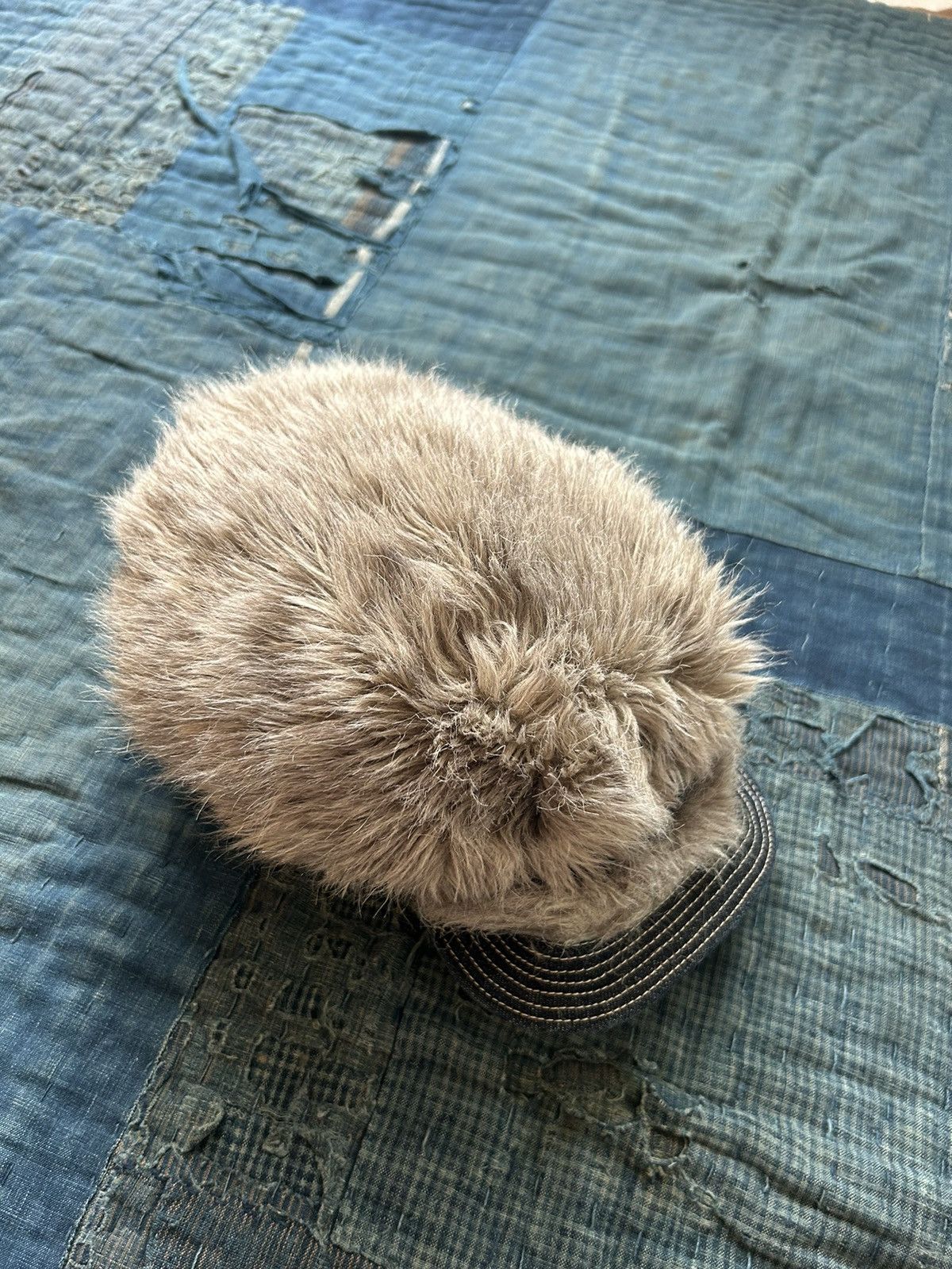 Kapital × Kapital Kountry kapital fur denim cap Size ONE SIZE - 1 Thumbnail