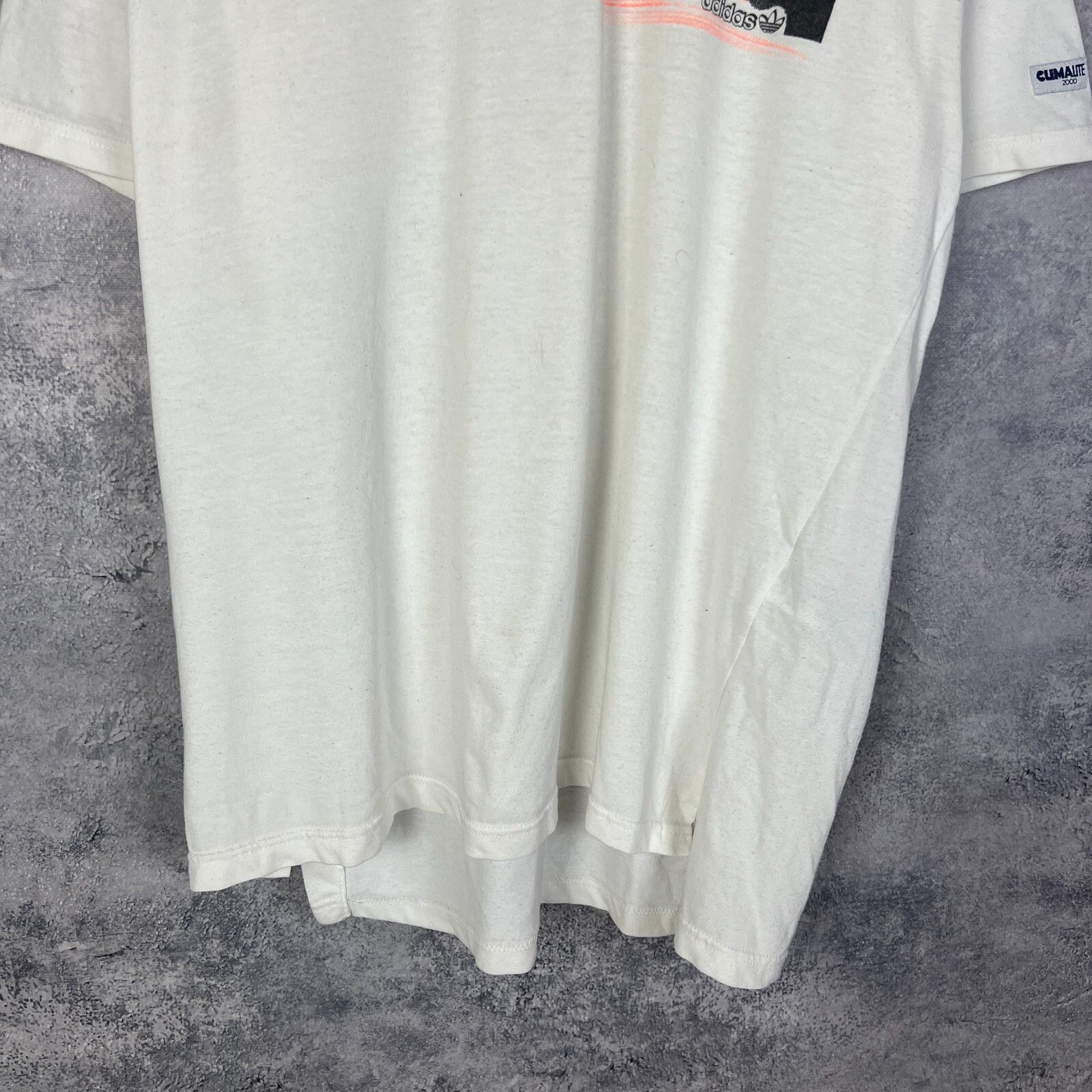 Adidas Adidas Vintage Polo Shirt Men's Size L White Short Sleeve ` Size US L / EU 52-54 / 3 - 3 Thumbnail