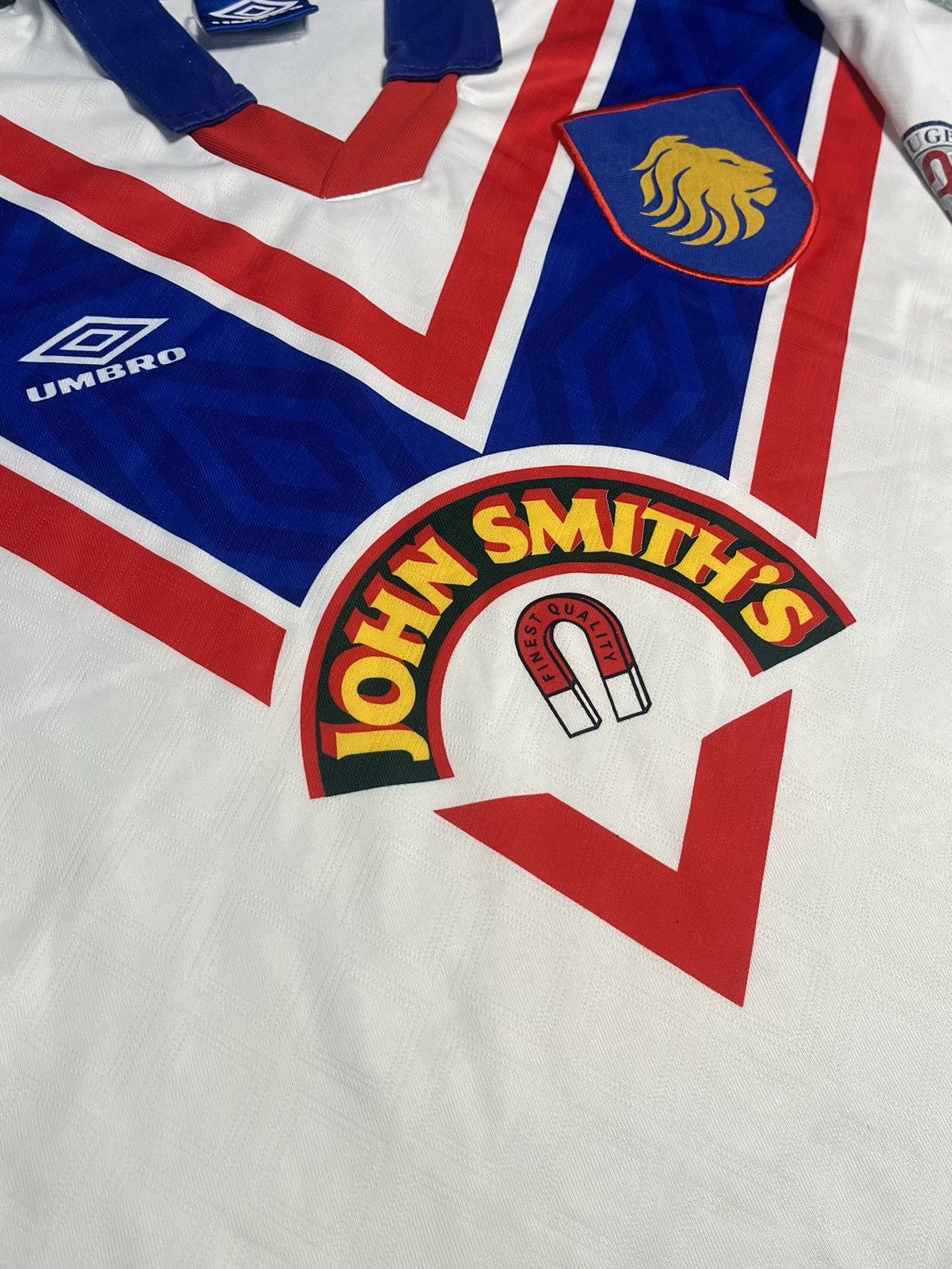 Umbro Vintage Umbro Great Britain Rugby League Home Shirt 1993 Size US M / EU 48-50 / 2 - 2 Thumbnail