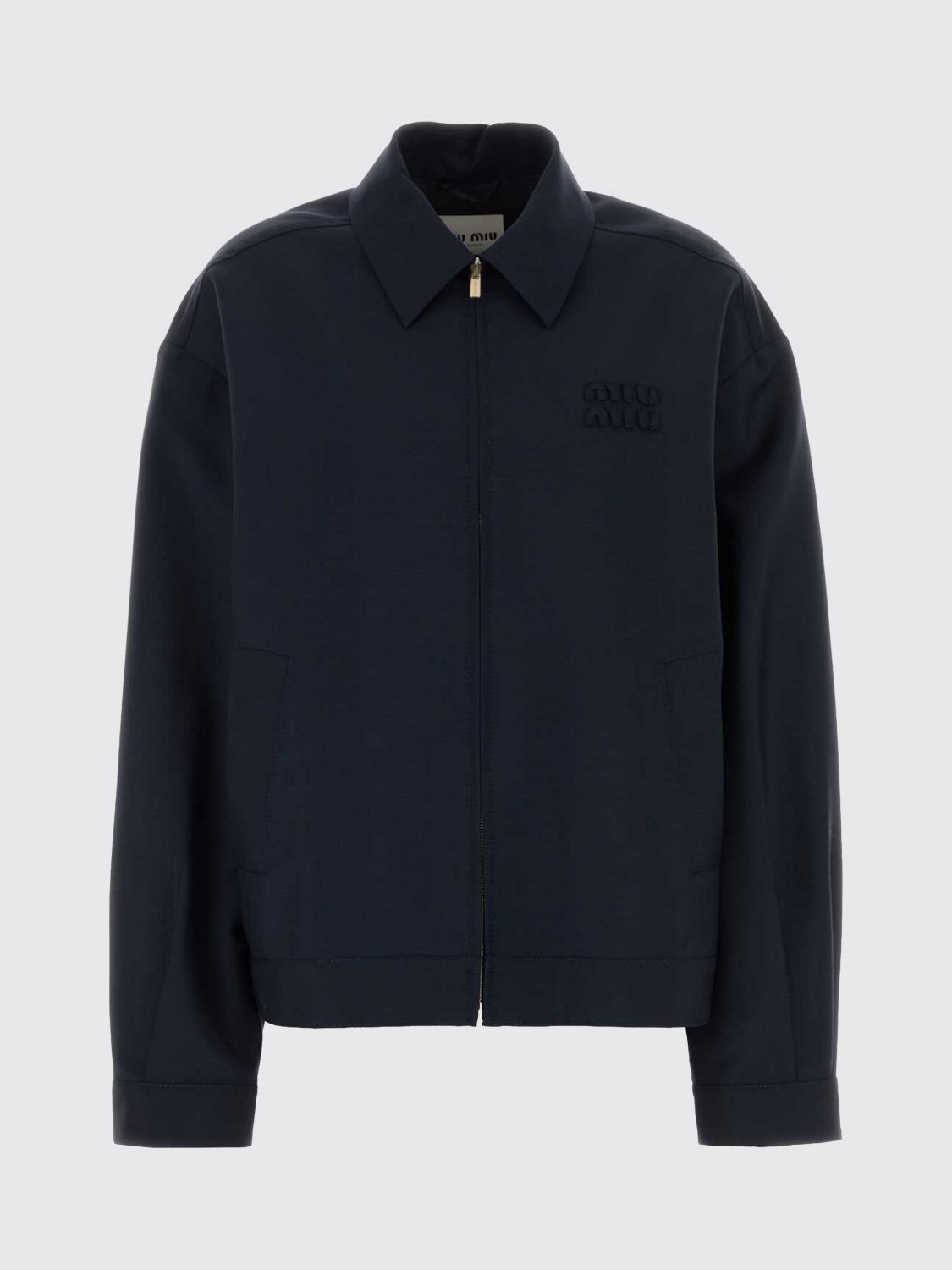 Miu Miu Miu Miu Jacket Woman Navy Size M / US 6-8 / IT 42-44 - 1 Preview