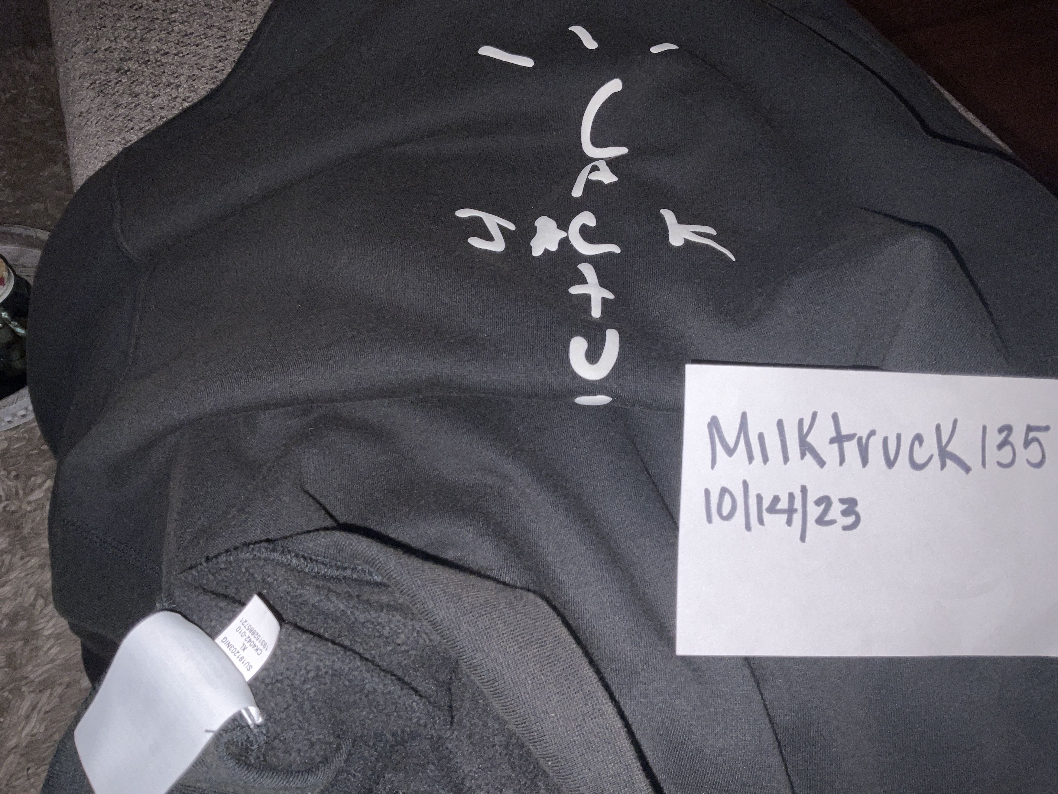 Jordan Brand × Nike × Travis Scott Air Jordan Travis Scott hoodie Size US XL / EU 56 / 4 - 3 Thumbnail