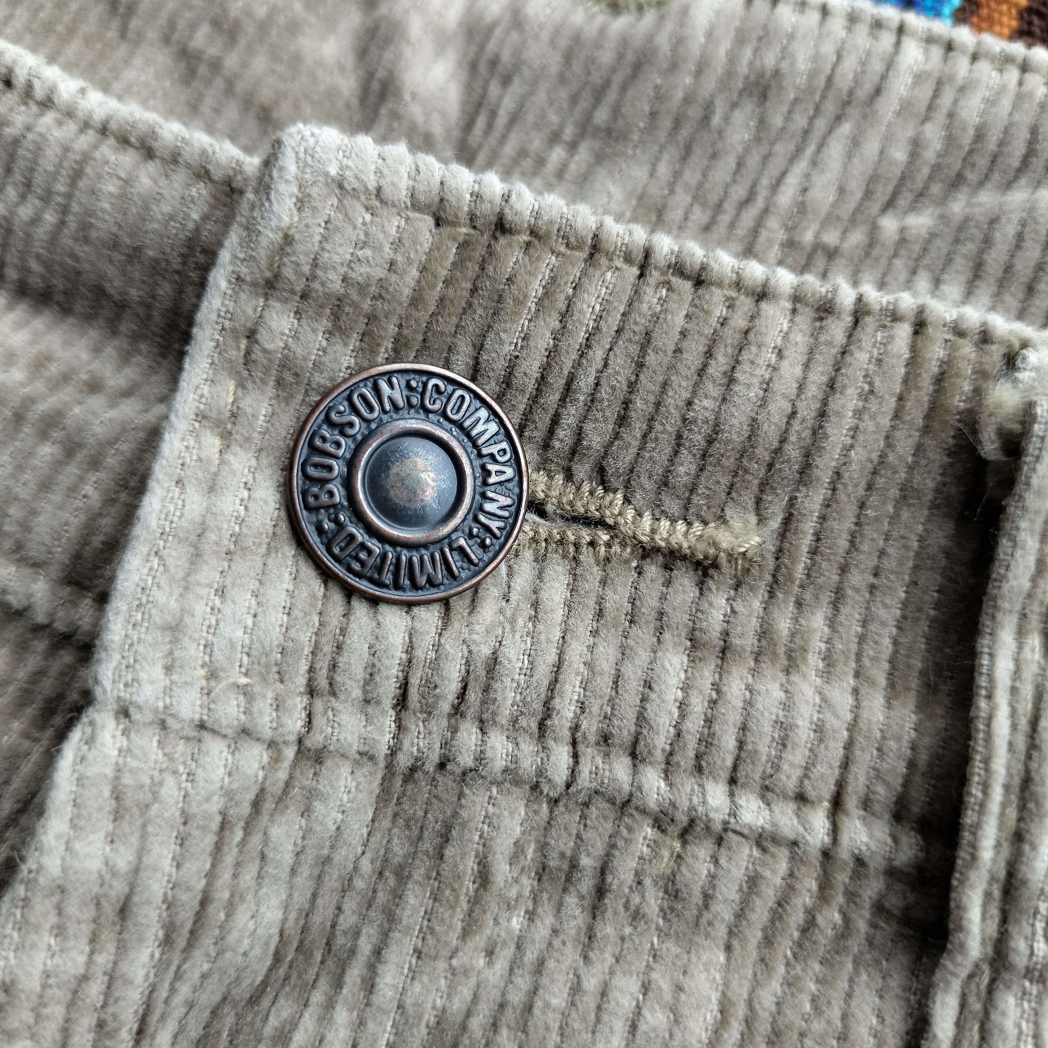 Vintage Vintage Bobson japan corduroy pants Size US 29 - 4 Thumbnail