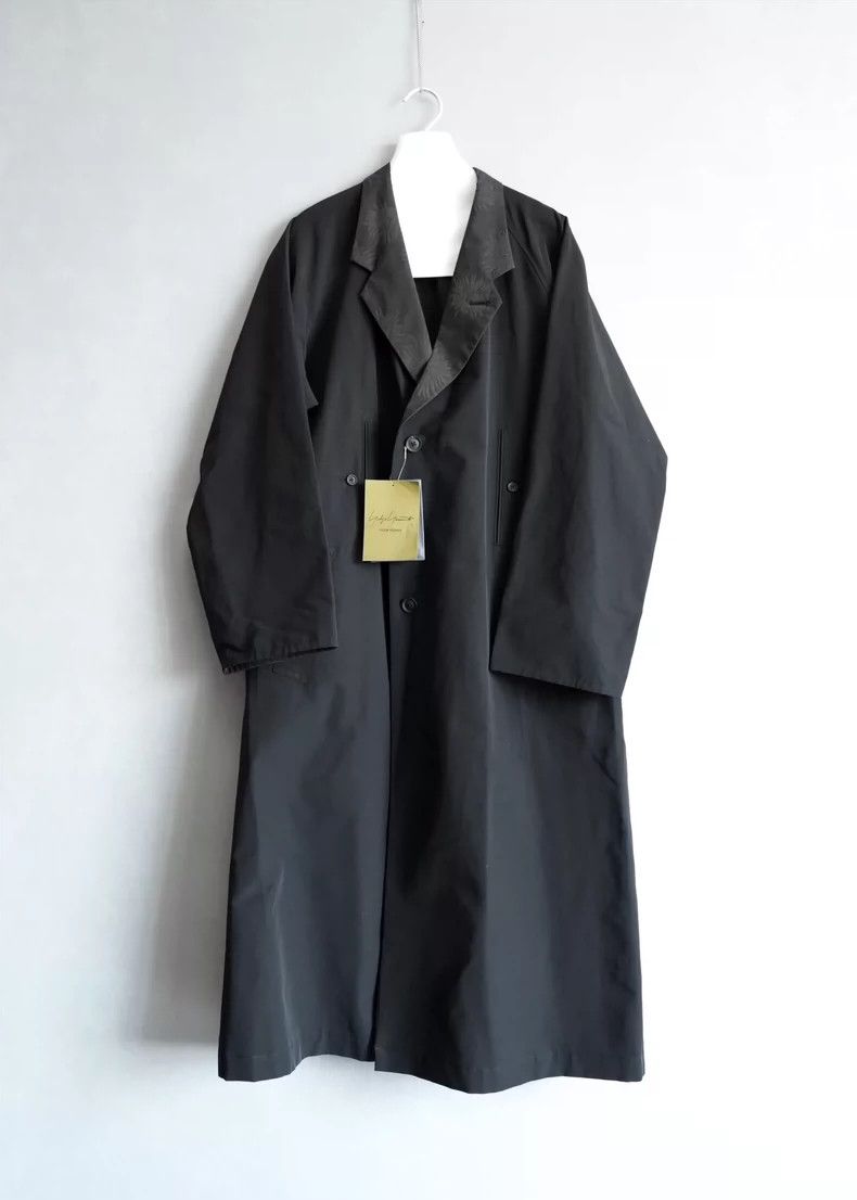 Yohji Yamamoto Yohji Yamamoto 24AW grosgrain lined reversible coat 2503-N Size US S / EU 44-46 / 1 - 1 Thumbnail