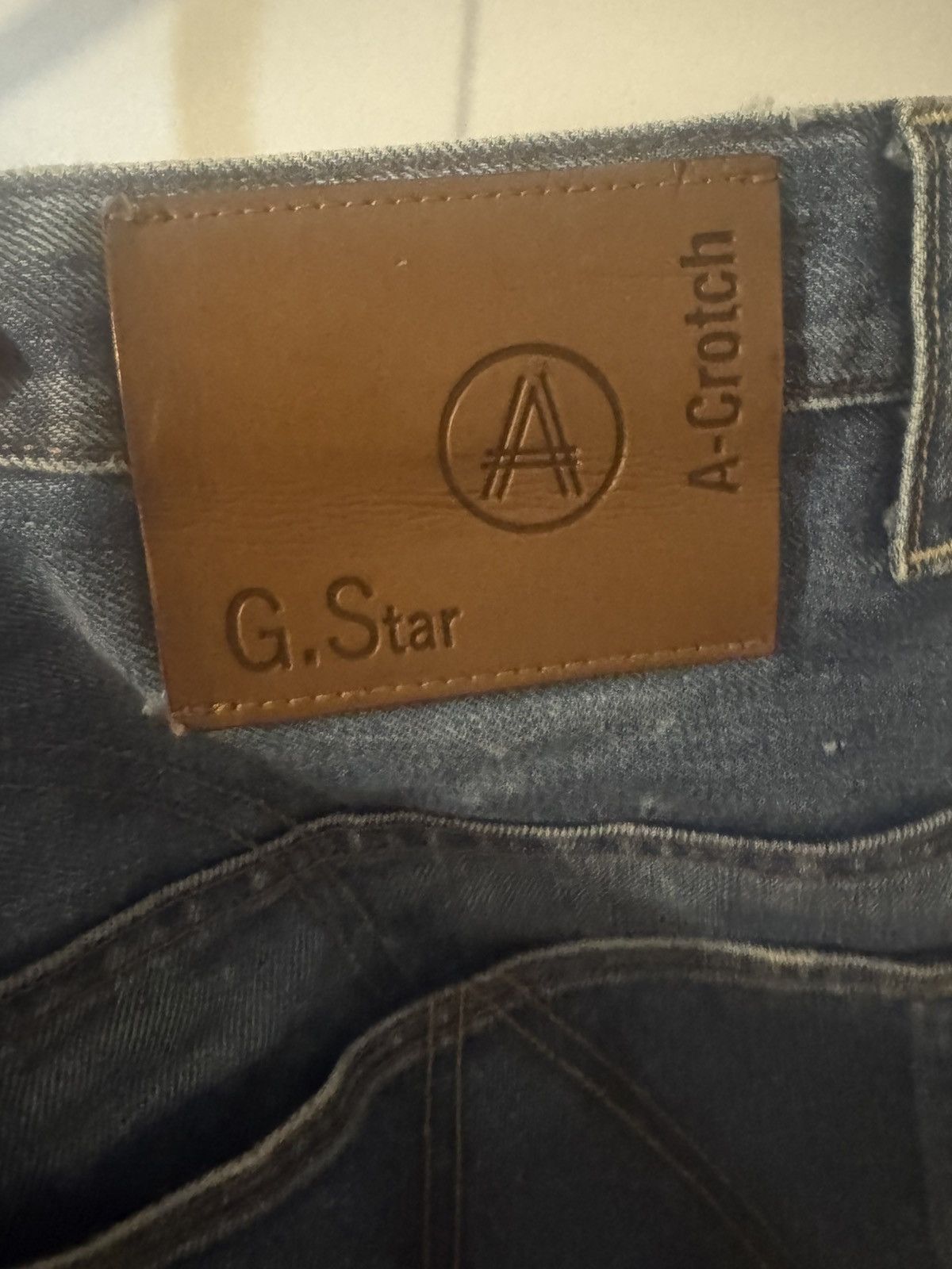 G-Star G-star a-crotch denim jeans size 32x34 Size US 34 / EU 50 - 3 Thumbnail