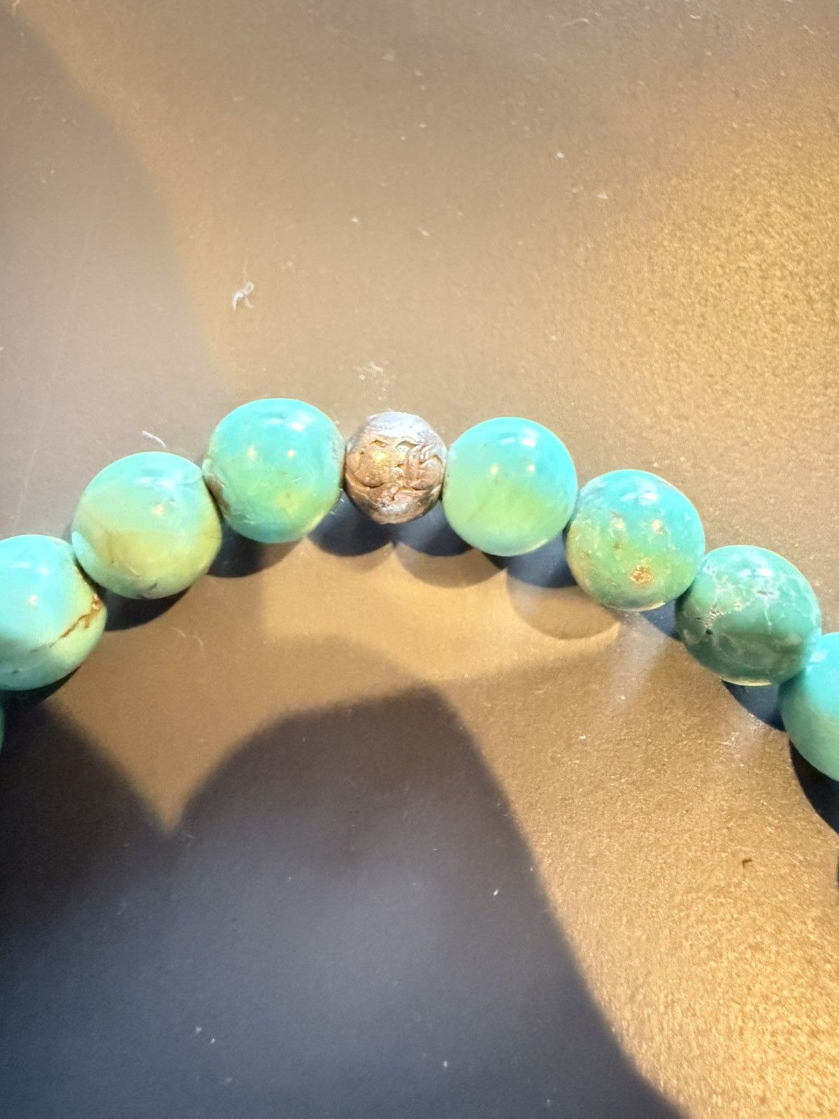 Chrome Hearts Chrome Hearts Turquoise Beads Bracelet Size ONE SIZE - 11 Thumbnail