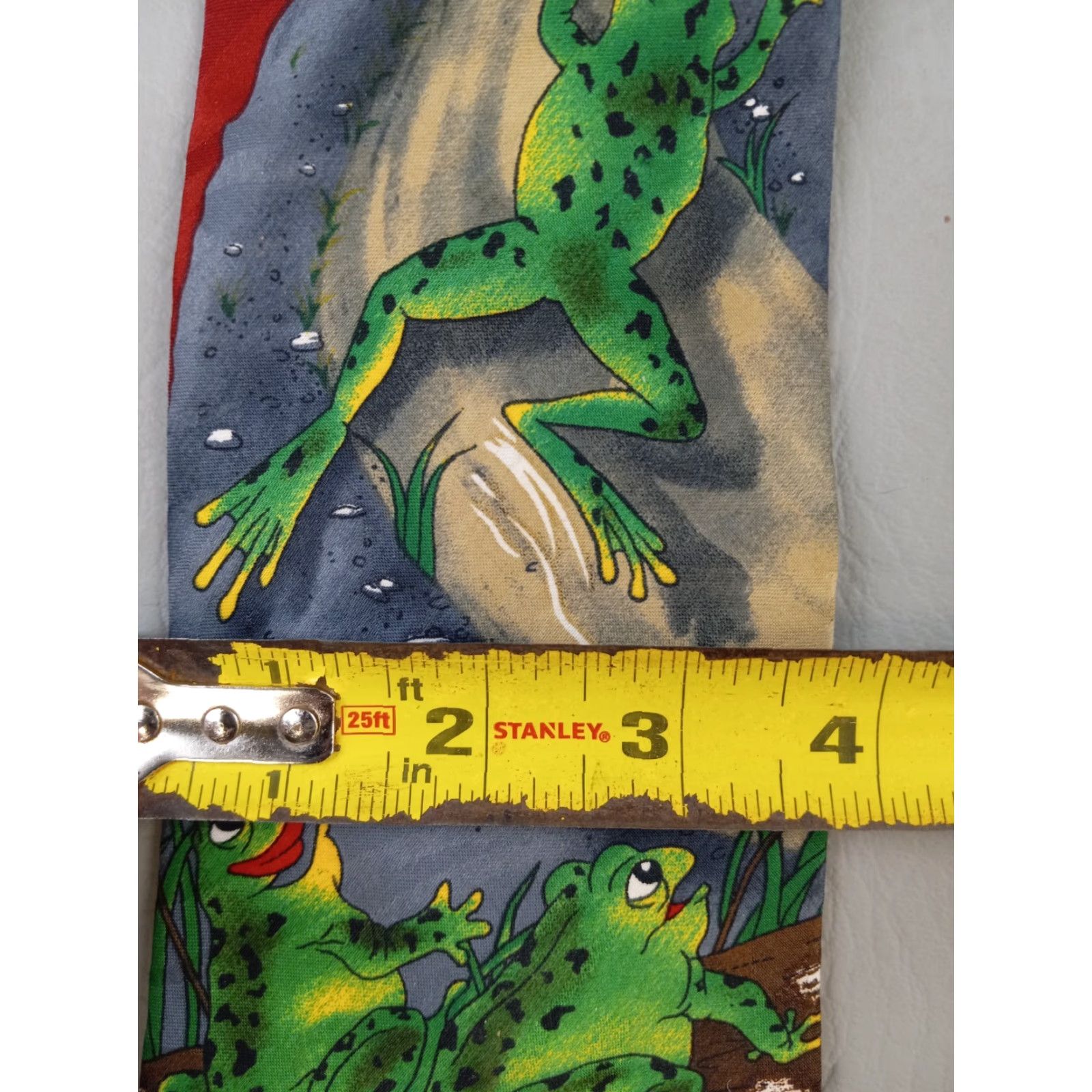 Budweiser VTG Budweiser Frog Truck & Tabasco Mens Neckties Good Condition Size ONE SIZE - 7 Thumbnail