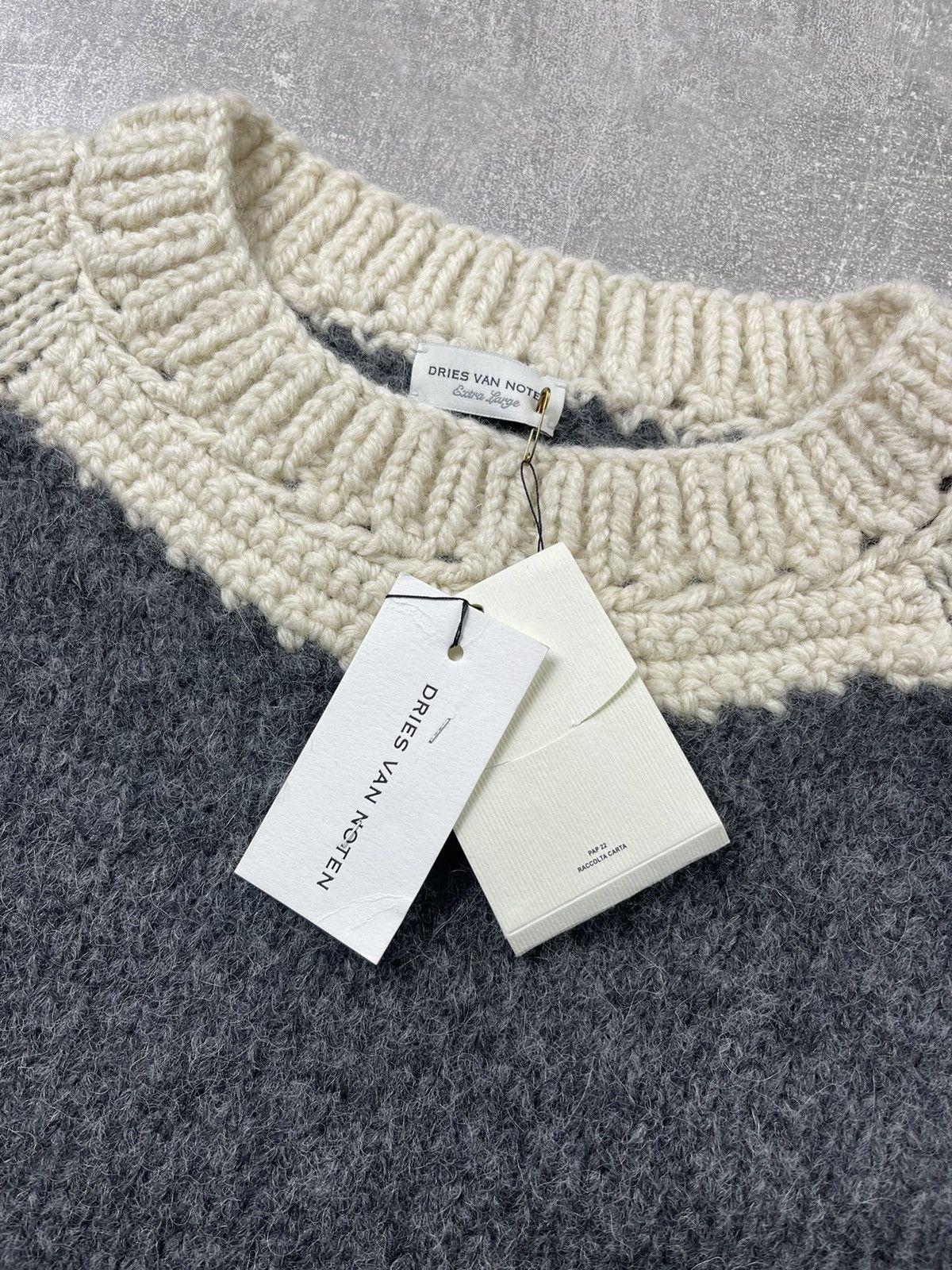 Dries Van Noten Dries Van Noten Extra Fine Mohair Wool Sweater Size US L / EU 52-54 / 3 - 11 Thumbnail
