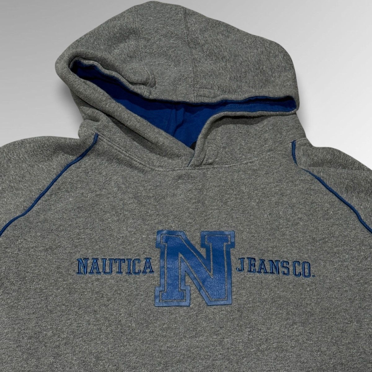 Nautica Vintage Nautica Jeans Hoodie Size US XXL / EU 58 / 5 - 2 Thumbnail