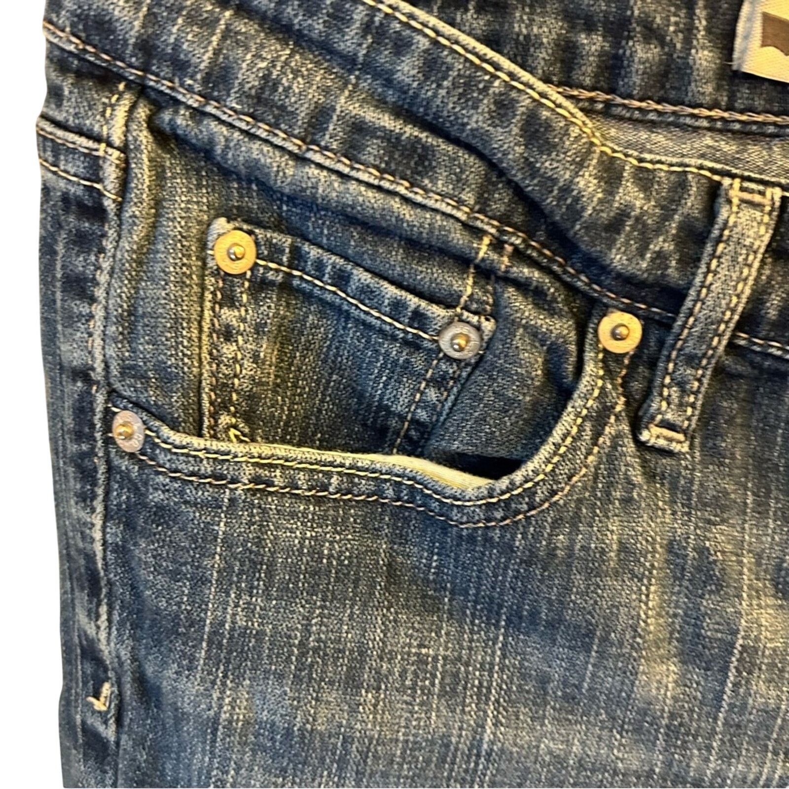 Levi's Levi's 518 Super Low Rise Boot Cut Jeans Size 9 Y2K Medium Size 30" / US 8 / IT 44 - 14 Thumbnail