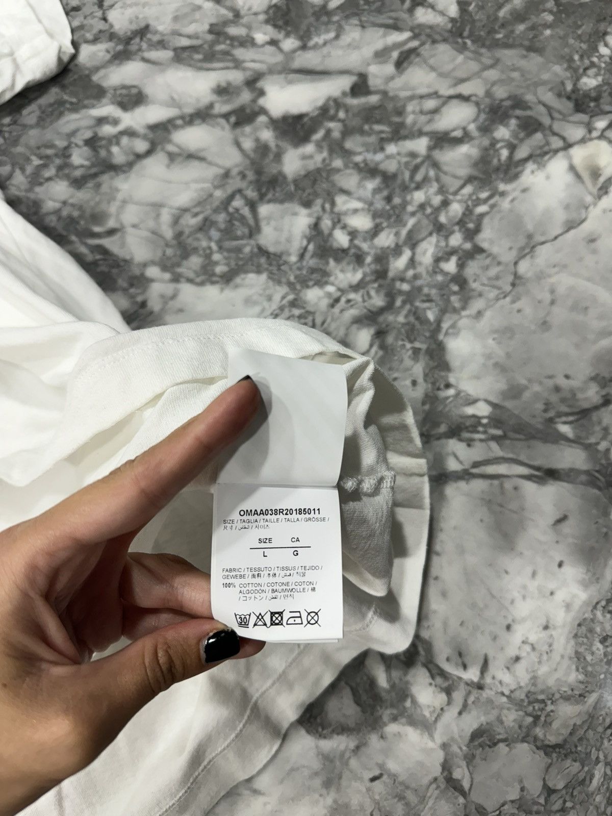 Off-White OFF WHITE Golden Ratio Print Tee Size US L / EU 52-54 / 3 - 9 Thumbnail