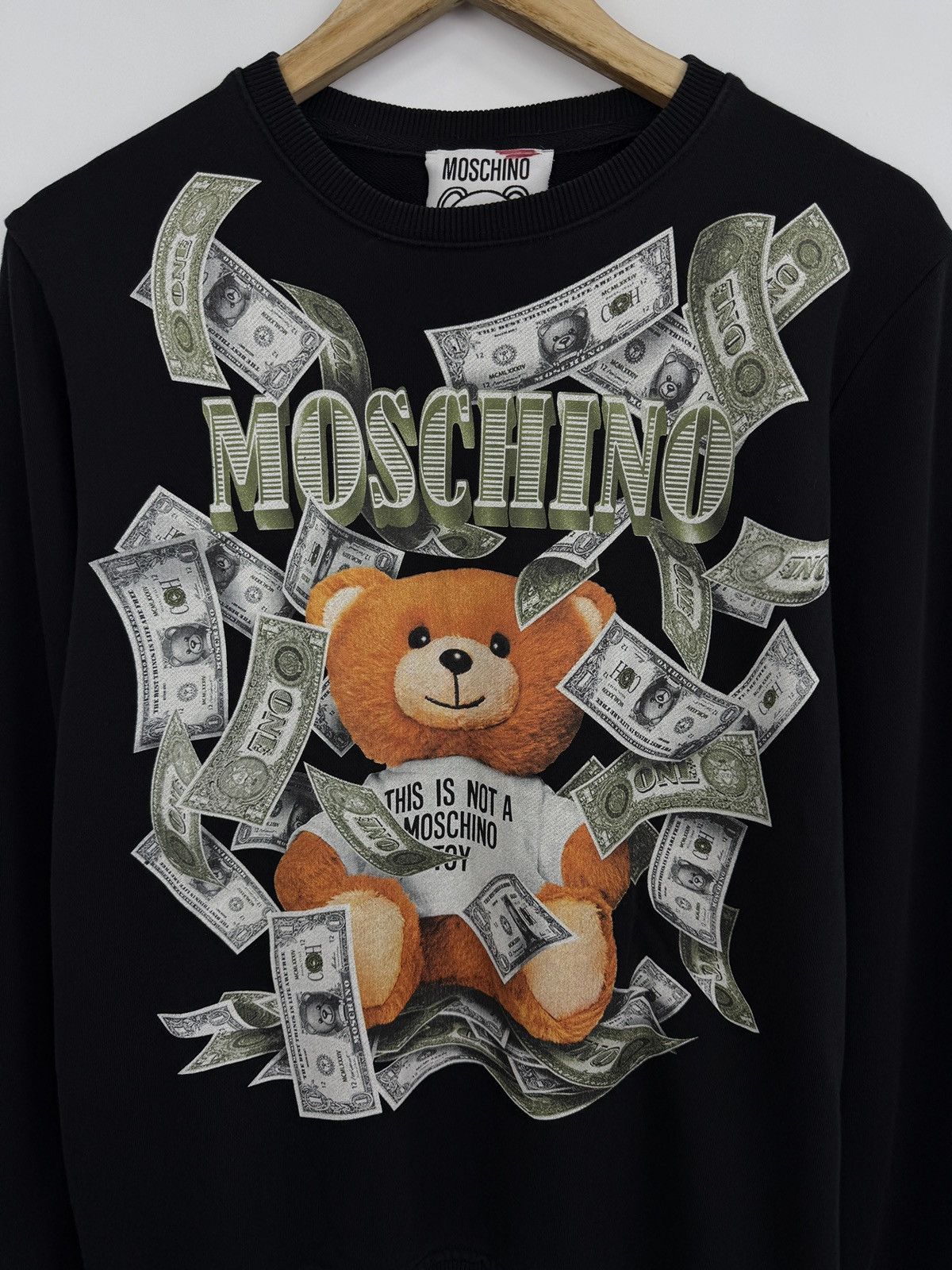 Moschino 🇮🇹 Moschino Couture Milano This is Not A Toy Sweatshirt Rare Size US M / EU 48-50 / 2 - 4 Thumbnail