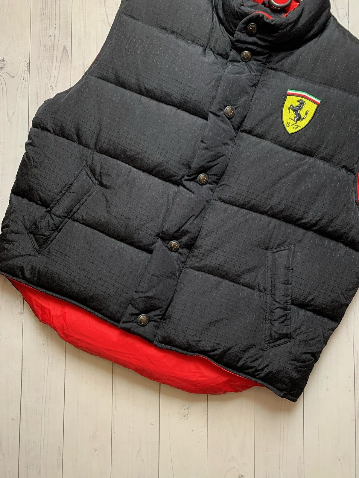 Ferrari × Vintage Vintage Ferrari down vest logo size L Size US L / EU 52-54 / 3 - 3 Thumbnail