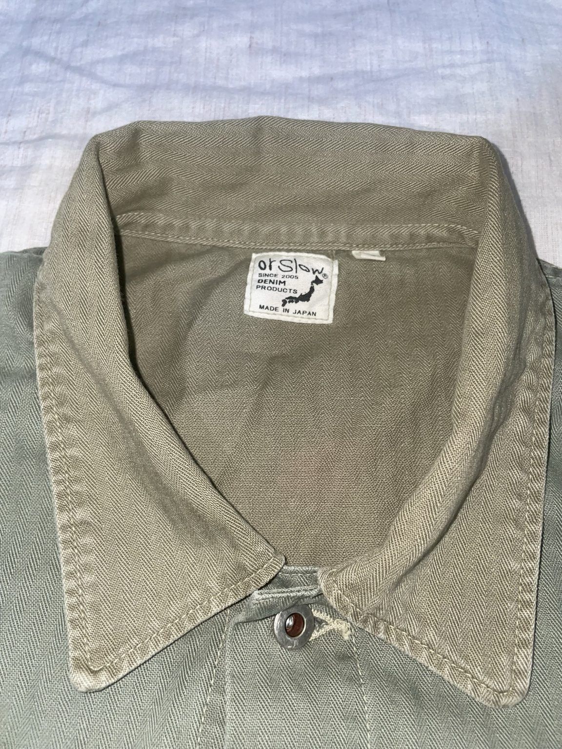 Orslow Herringbone Utility Coverall Jacket Size US XXL / EU 58 / 5 - 4 Thumbnail