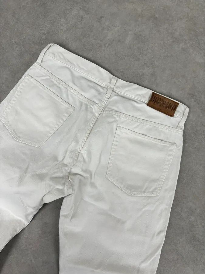 Dries Van Noten Dries Van Noten White Minimalist Denim Jeans Size US 32 / EU 48 - 7 Thumbnail