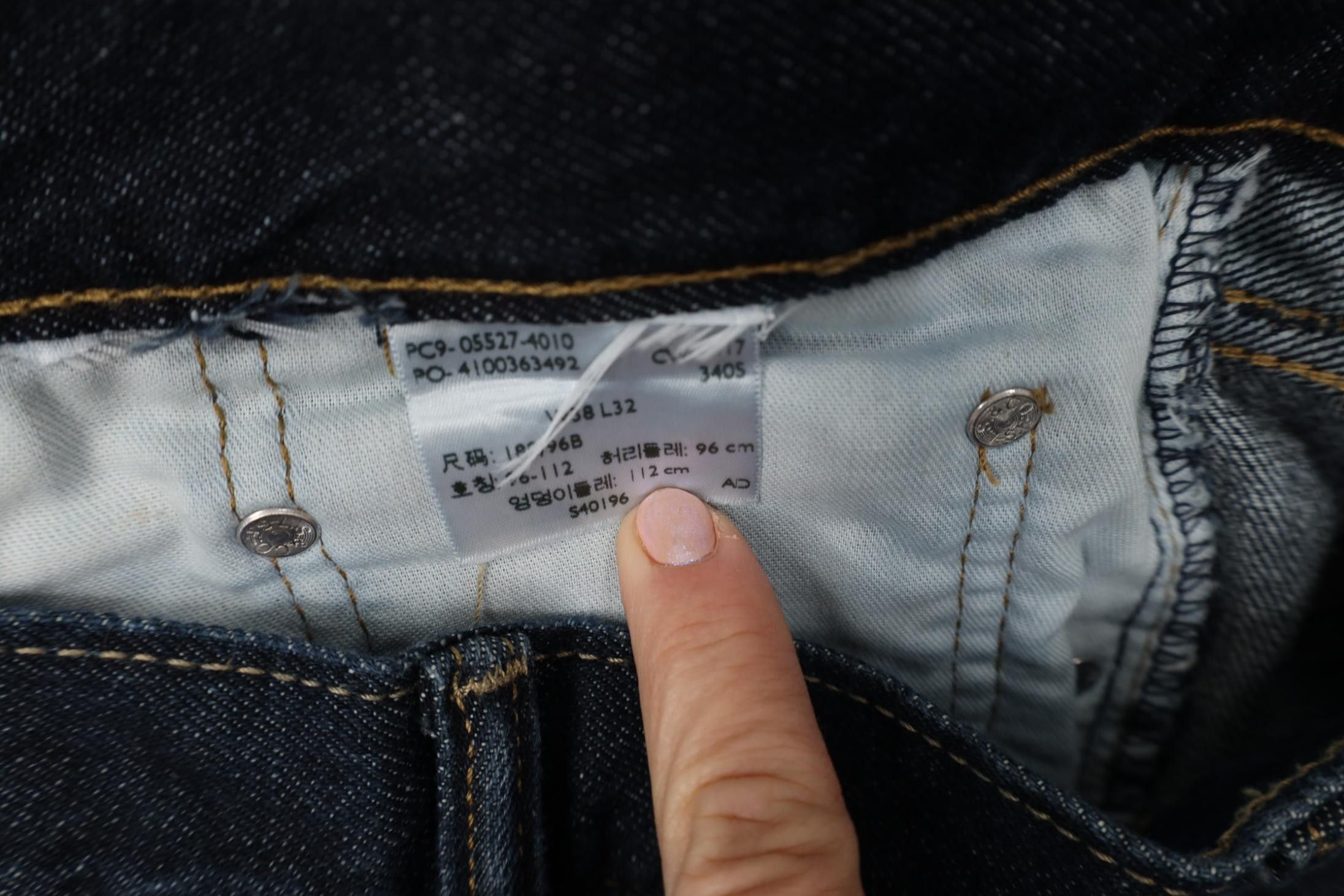 Levi's Vintage Y2K Levis 527 Western Wide Leg Bootcut Jeans Blue Size US 38 / EU 54 - 7 Thumbnail