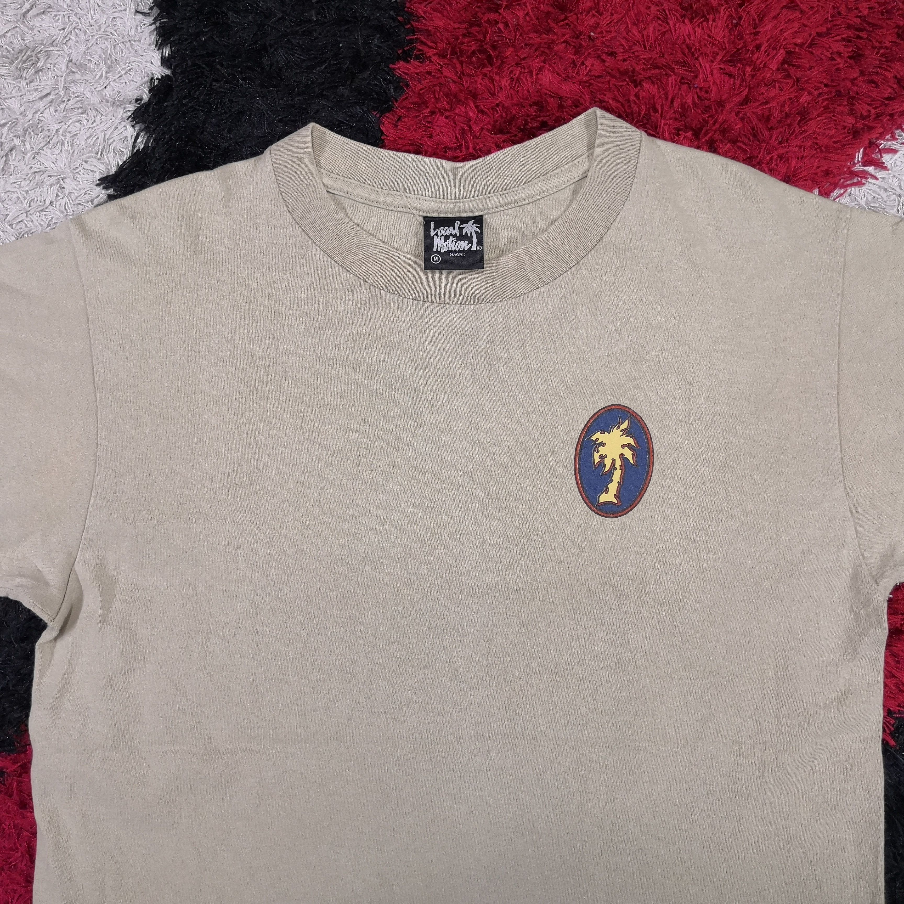 Vintage Vintage 90's Local Motion T-shirt Hawaii Surf Crewneck Tees Size US M / EU 48-50 / 2 - 4 Thumbnail