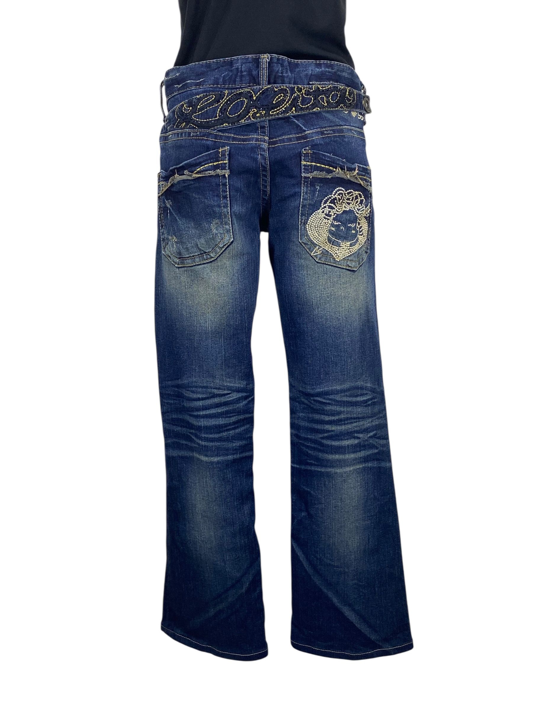 Japanese Brand Lolita Jeans Flare Jeans Size 30" / US 8 / IT 44 - 1 Thumbnail