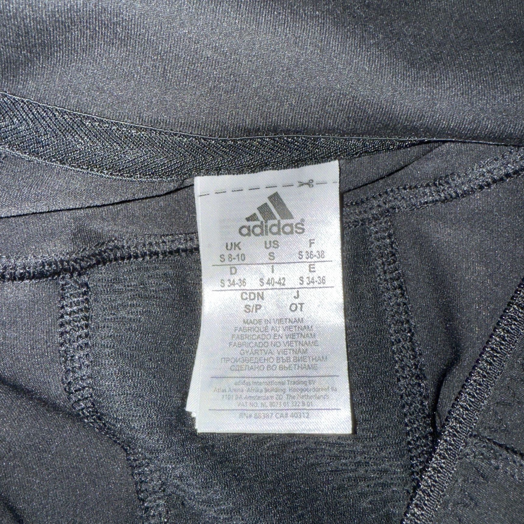 Adidas Adidas Hoodie Athletic Zip-Up Mens Size S Black Polyester Blend Jacket Size US S / EU 44-46 / 1 - 4 Thumbnail