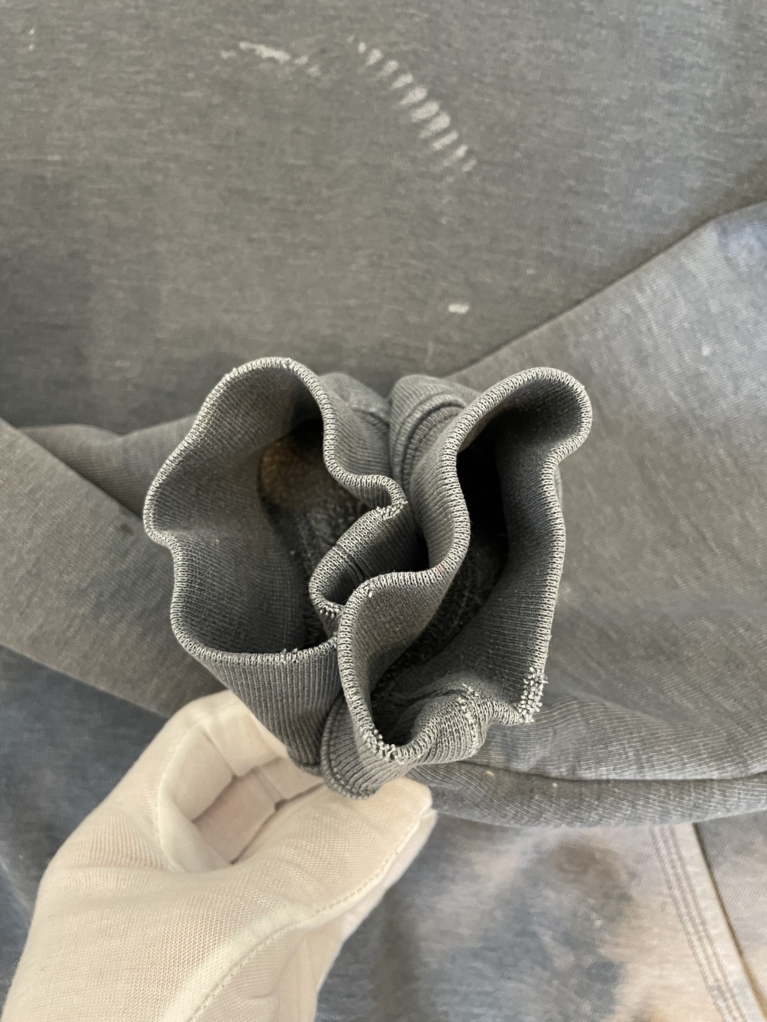 Carhartt S17 Carhartt Distressed Bleached Blank Gray Hoodie Thrashed Size US L / EU 52-54 / 3 - 6 Thumbnail