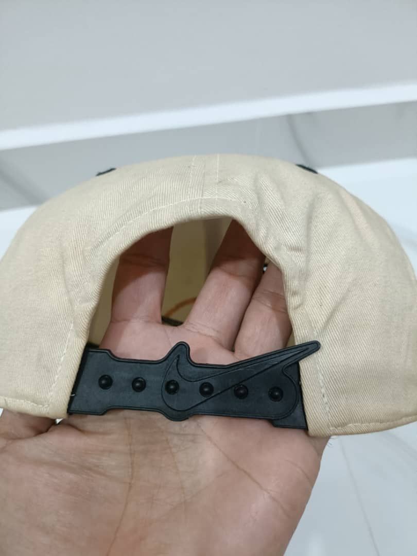 Nike × Vintage Nike Vintage 90s Center Swoosh Hat Cap Snapback Rare Sport Size ONE SIZE - 5 Thumbnail