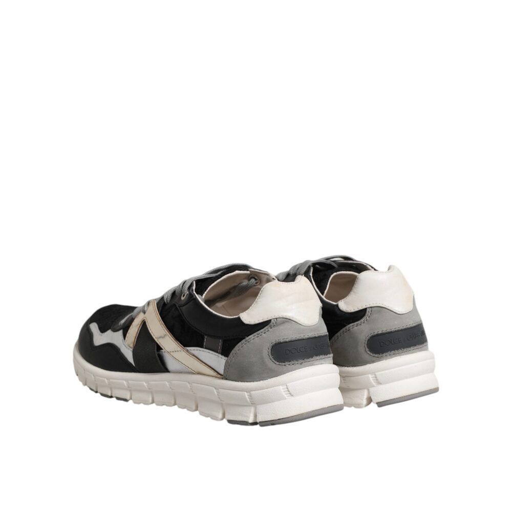 Dolce & Gabbana Dolce & Gabbana Multicolor Suede Low Top Men Sneaker Shoes Size US 6.5 / EU 39-40 - 5 Thumbnail