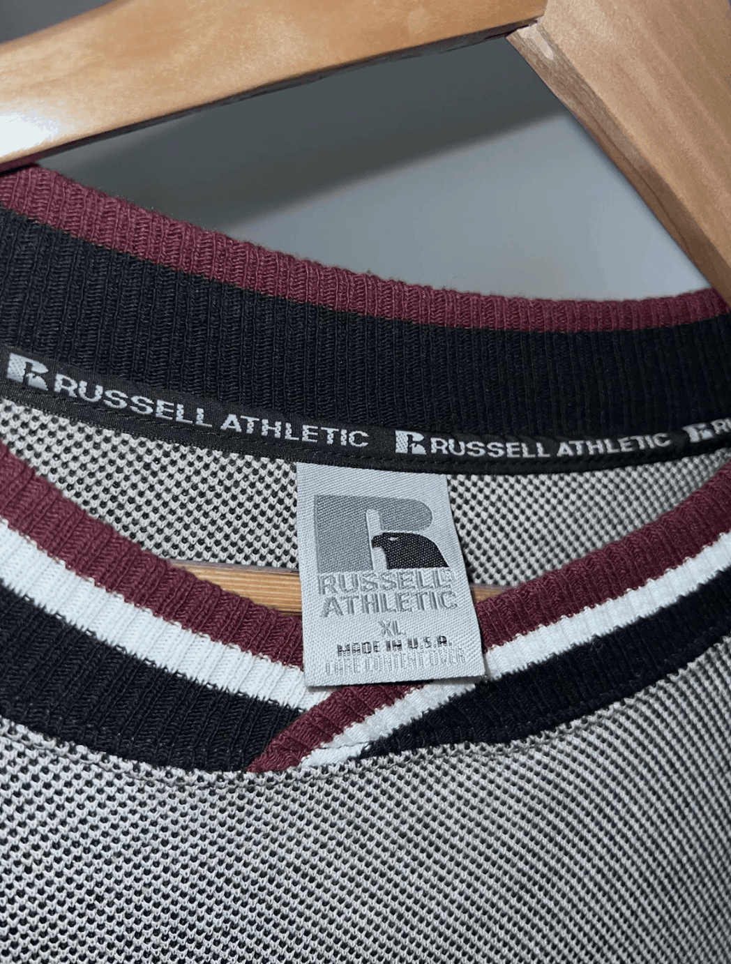 Vintage Vintage Russell Athletic Pullover Made In Usa Size Xl Size US XL / EU 56 / 4 - 2 Thumbnail