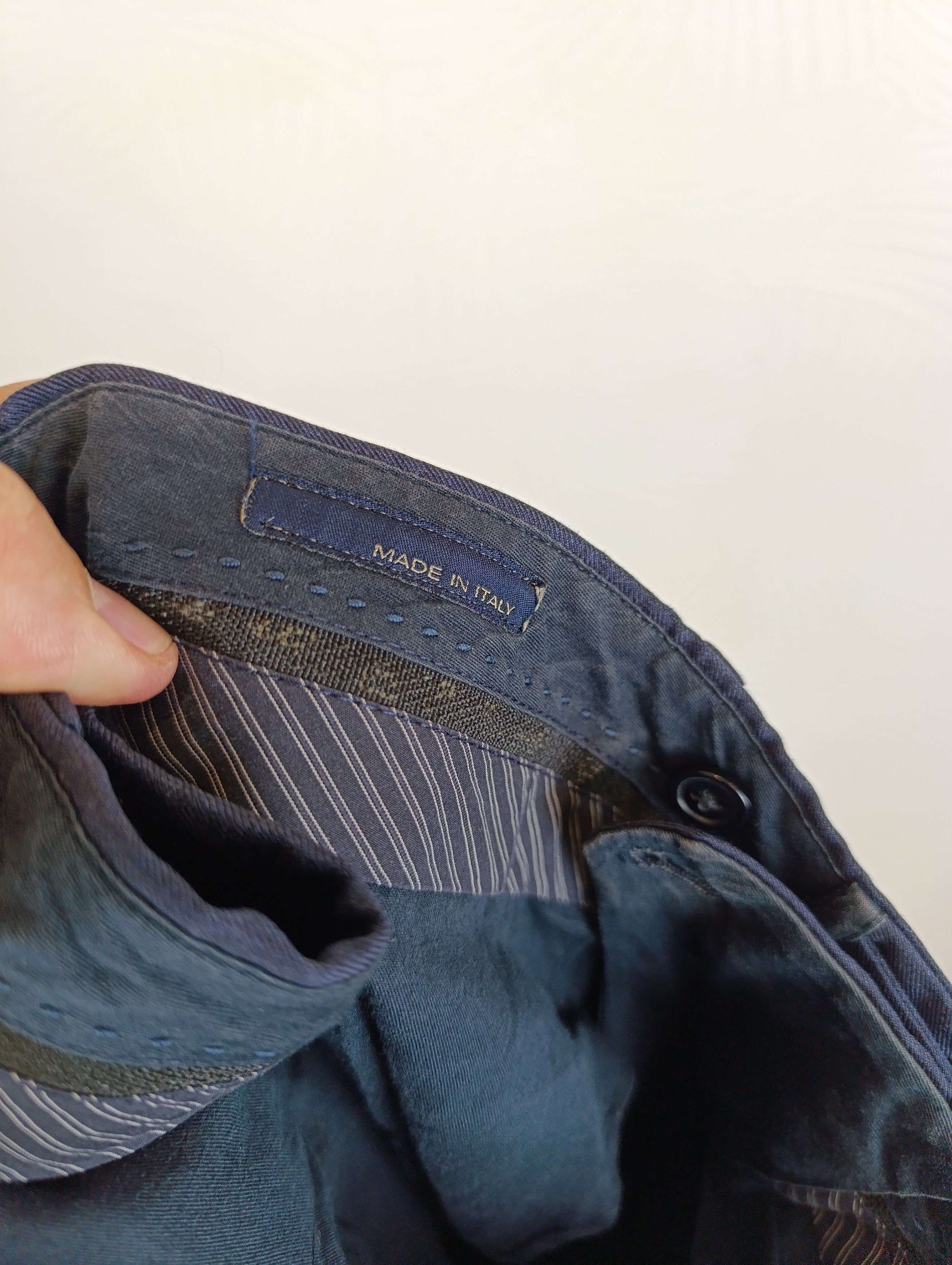 LARDINI ITALIAN SUIT ING LORO PIANA RAIN SYSTEM ZELANDER