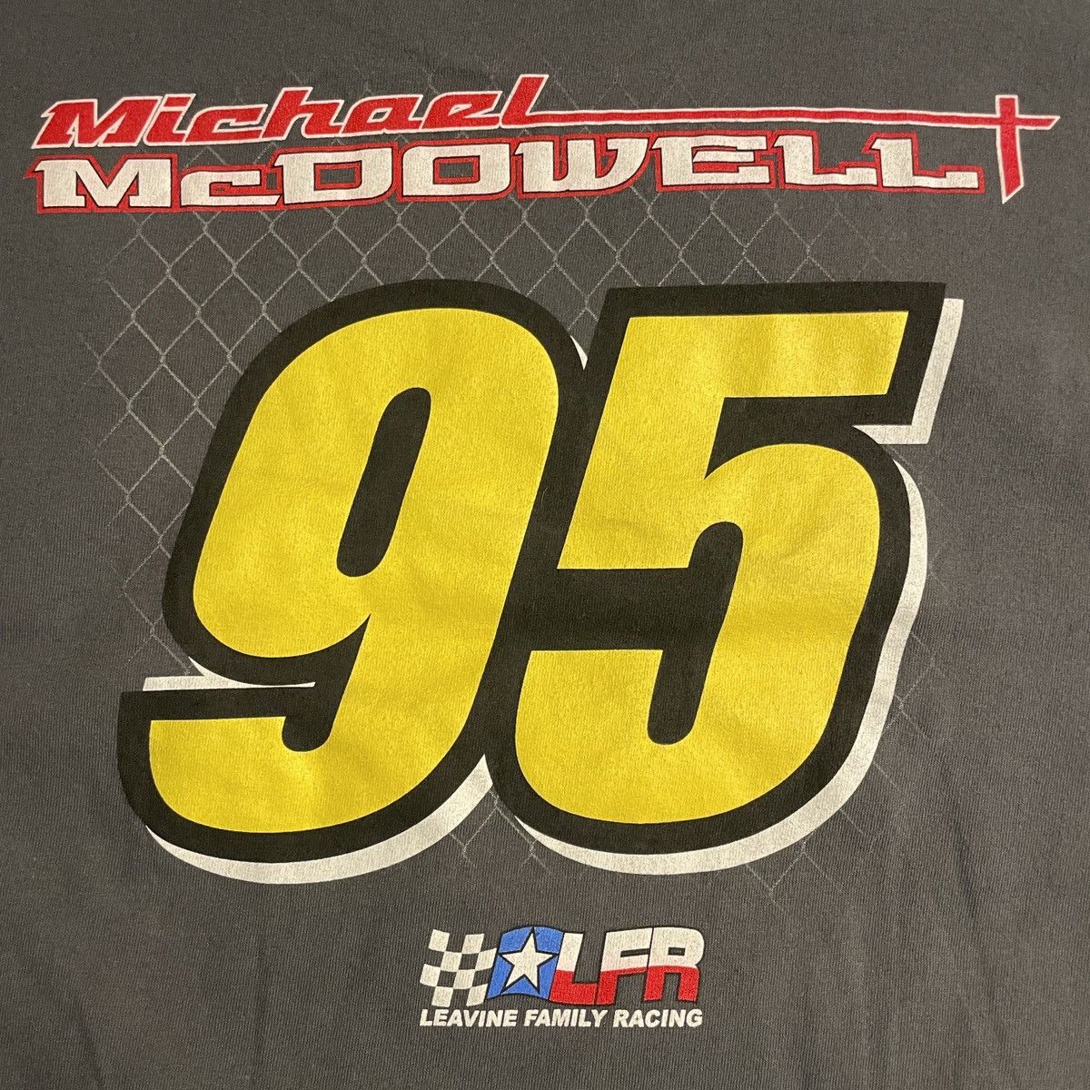 NASCAR Michael McDowell #95 NASCAR T Shirt Size US L / EU 52-54 / 3 - 4 Thumbnail