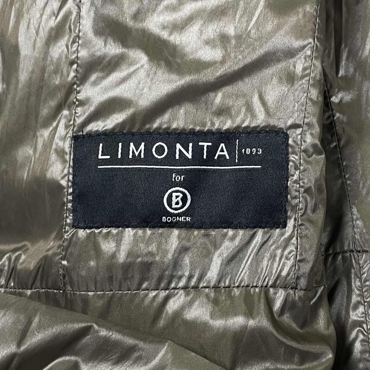 Bogner & Limonta Goose Down Puffer Long Jacket Parka Wool