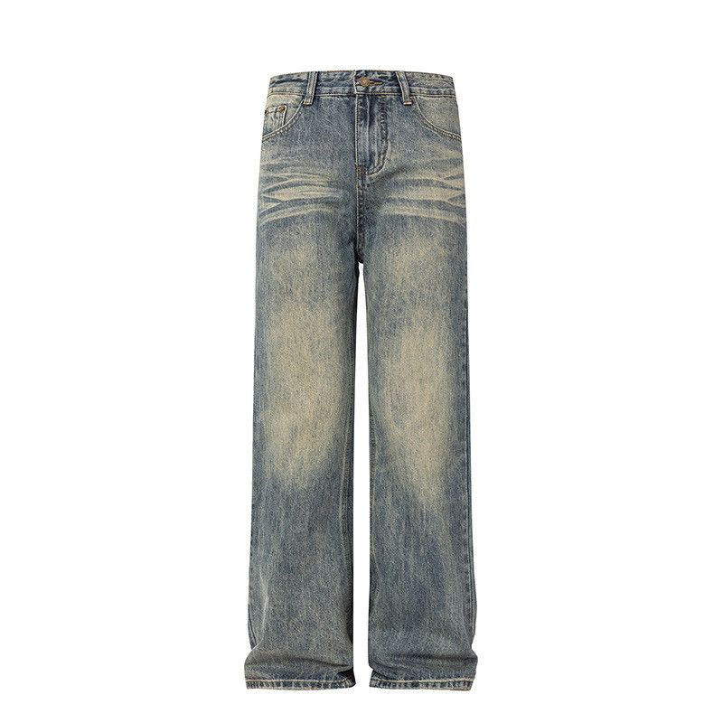 Vintage American high street Vibe vintage washed distressed jeans Size US 32 / EU 48 - 1 Thumbnail