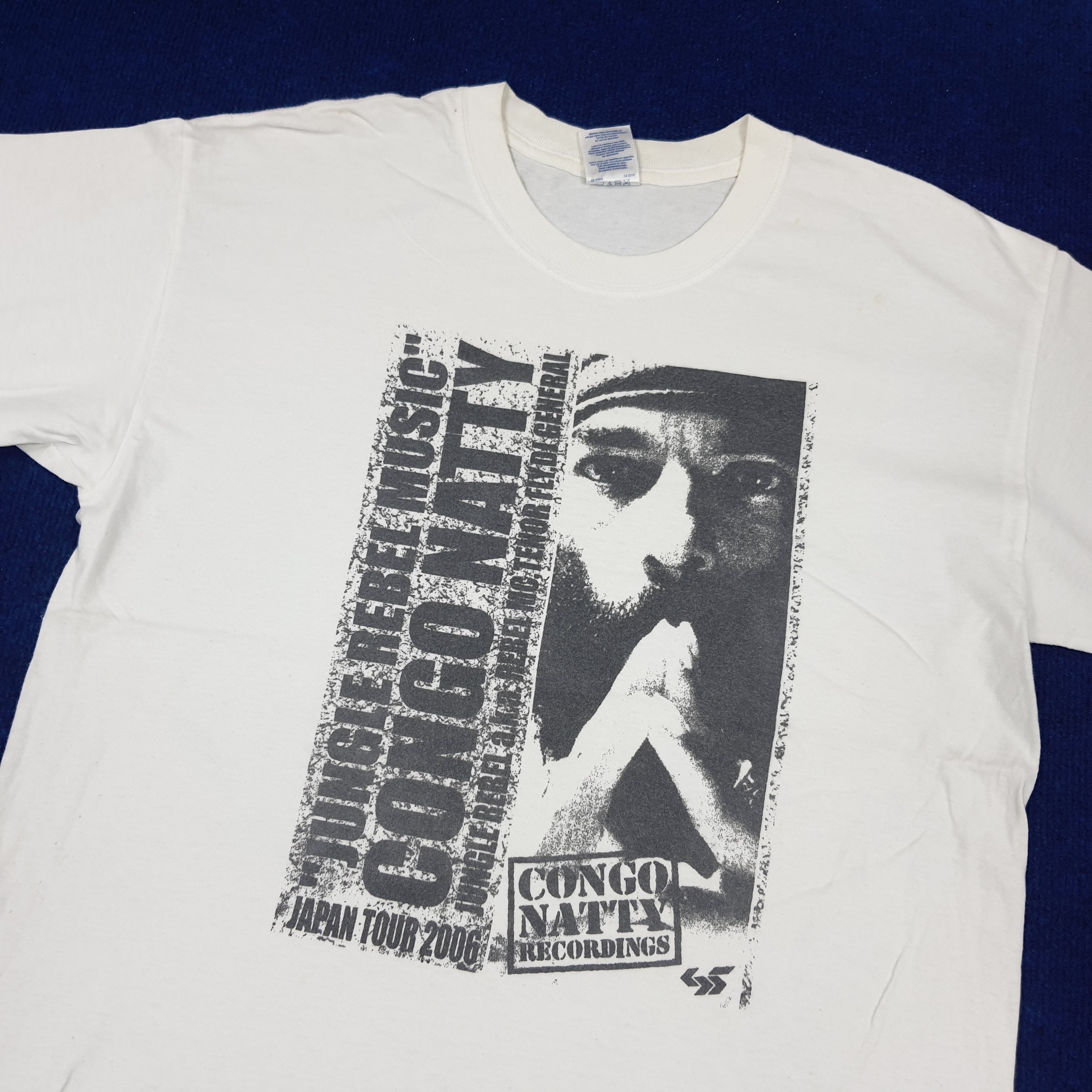 Band Tees × Vintage Vintage Congo Natty Rebel MC Japan Tour 2006 Tshirt Size US L / EU 52-54 / 3 - 2 Thumbnail