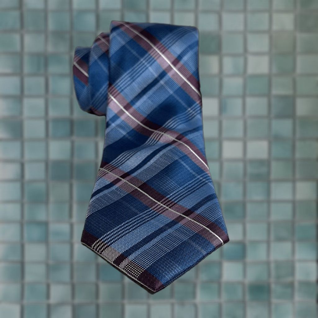 Michael Kors **Michael Kors Blue and Pink Patterned One Size Tie** User: Michael Kors Blue and Pink Patterned Tie - One Size **Men's** Size ONE SIZE - 1 Thumbnail
