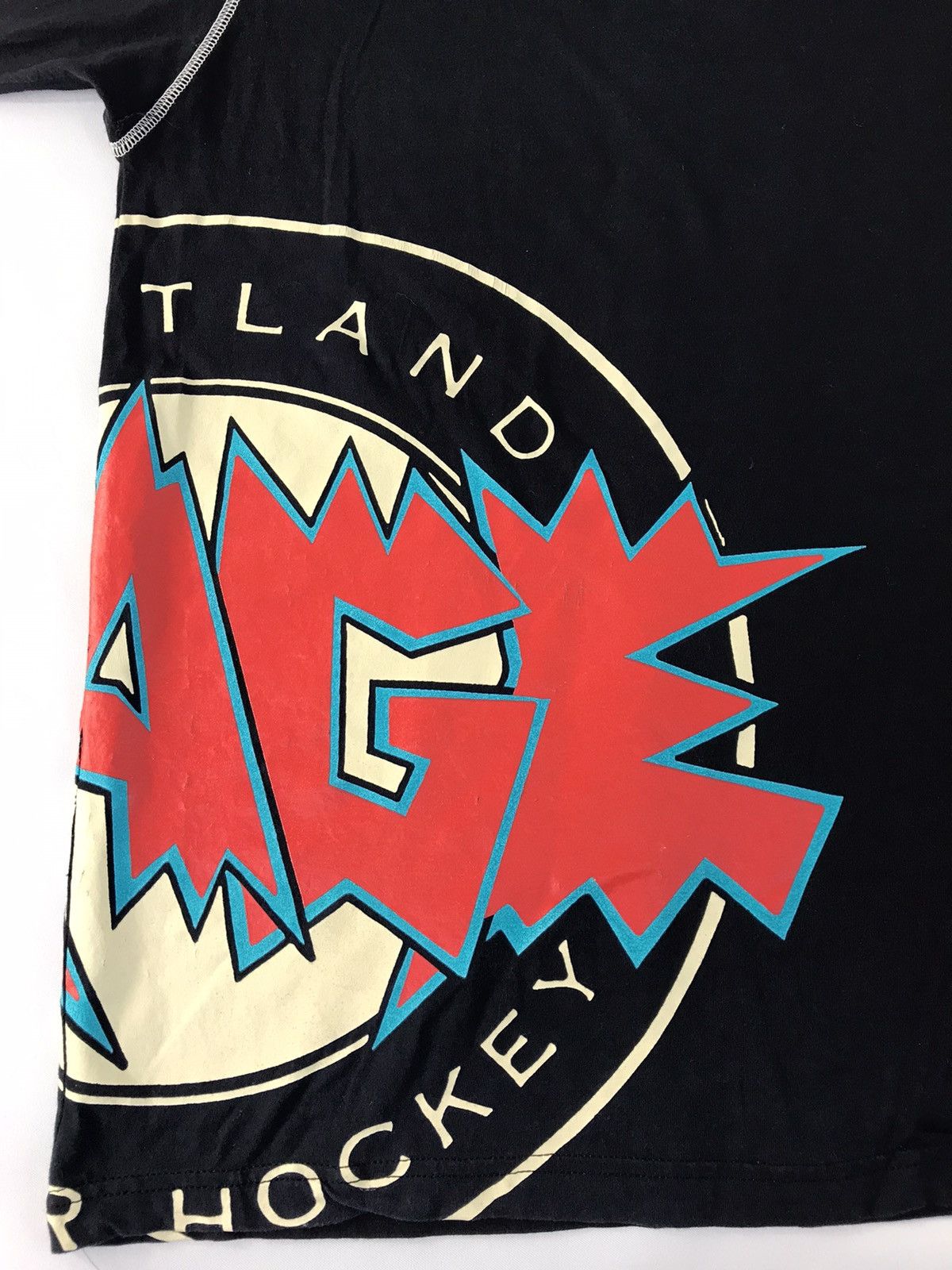 Other Vintage Off Ice Hockey By Par Bauer Rage Portland Roller Tee Size US XXL / EU 58 / 5 - 3 Thumbnail