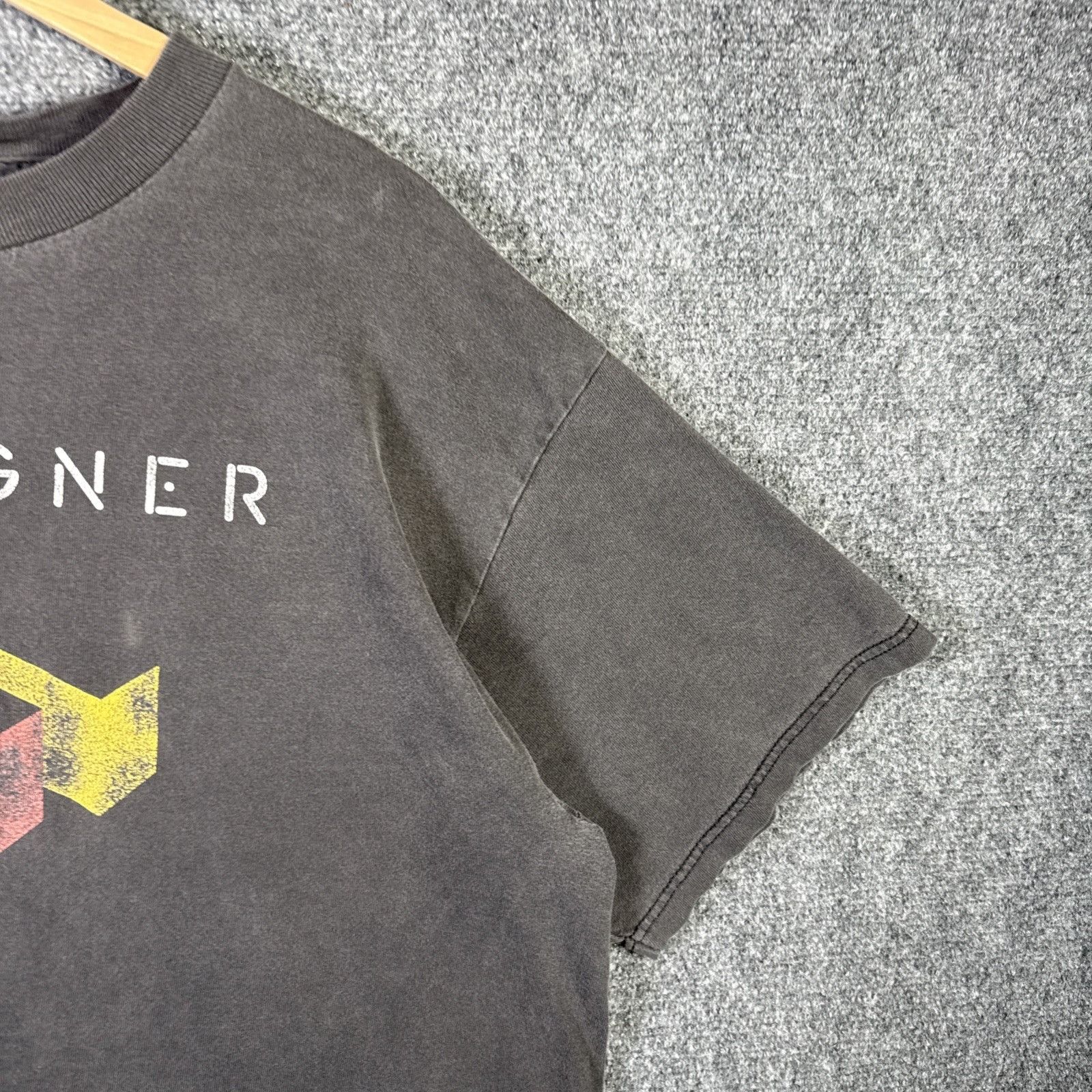 Band Tees Vintage Foreigner Shirt XL Black 90s Band Tee Faded Music Size US XL / EU 56 / 4 - 3 Thumbnail
