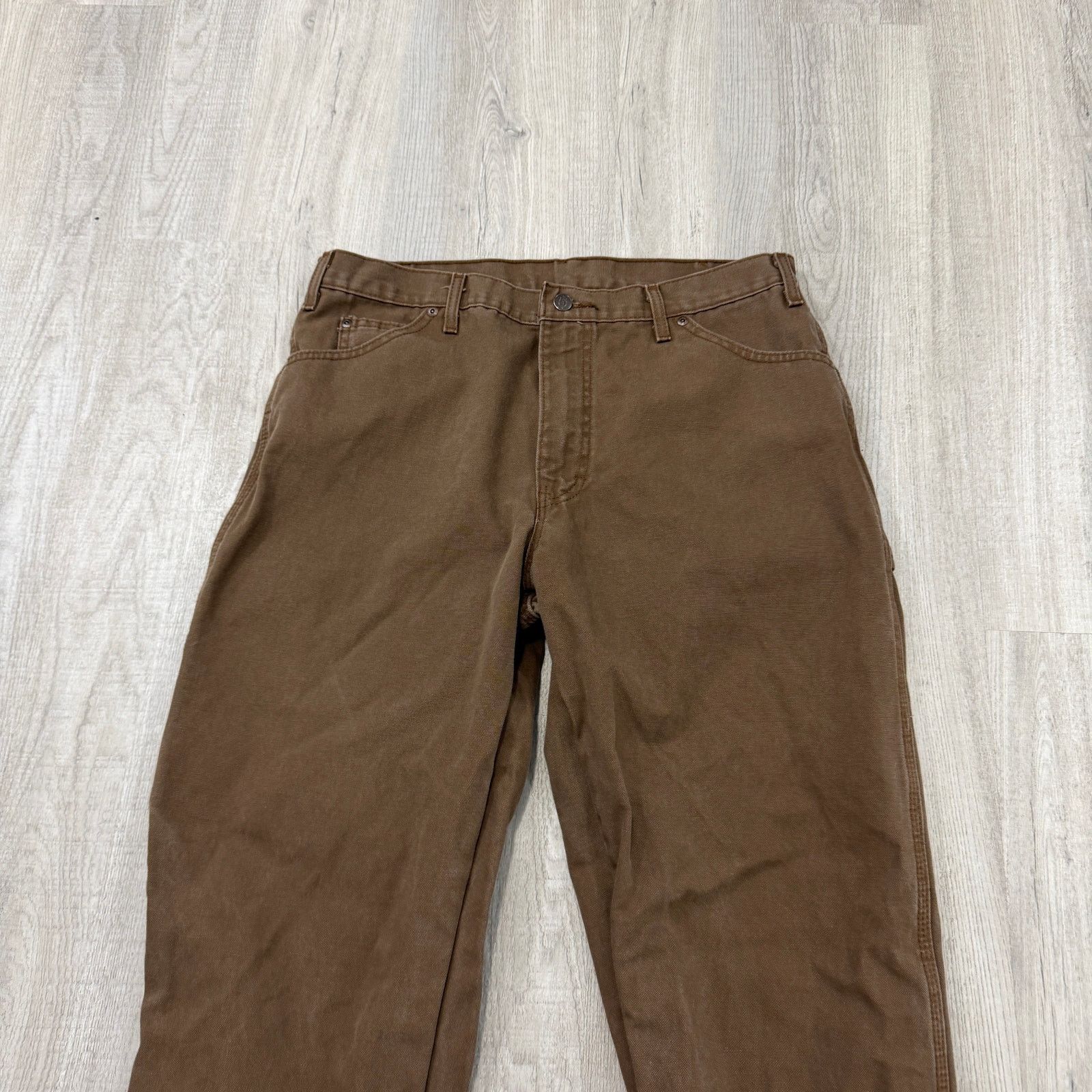 Dickies Vintage Dickies Carpenter Pants Men's 36x34 Brown Workwear Size US 36 / EU 52 - 2 Thumbnail