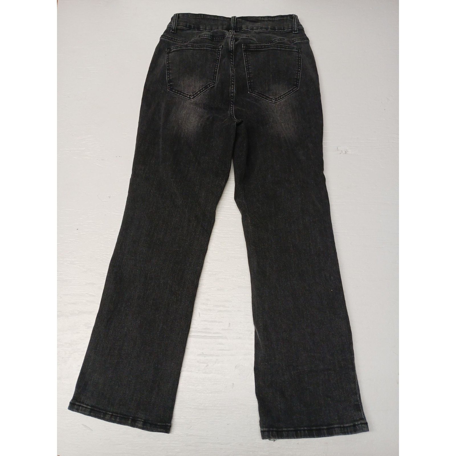 Other Bloomchic Denim Black (10) Comfort Straight Fit Jeans Size 32" / US 10 / IT 46 - 9 Thumbnail