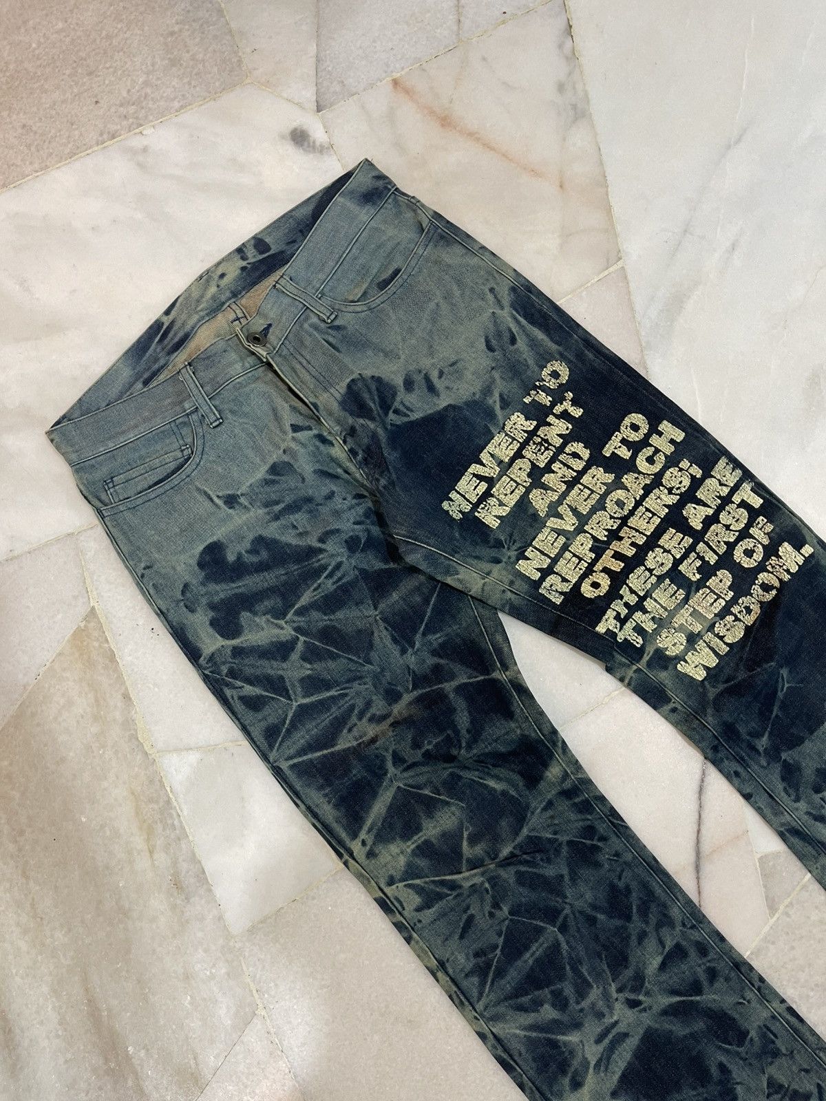 If Six Was Nine 2000s Edge Rupert Flare Pants Size US 32 / EU 48 - 1 Thumbnail